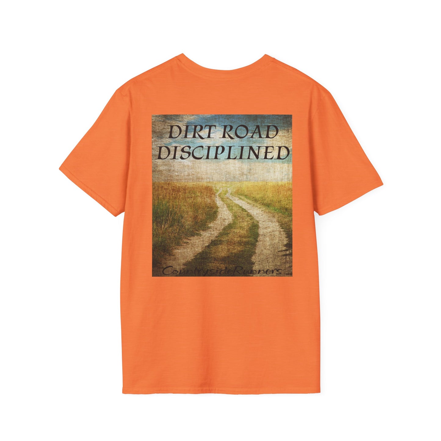 Dirt Road Disciplined Countryside Runners brand T-shirt