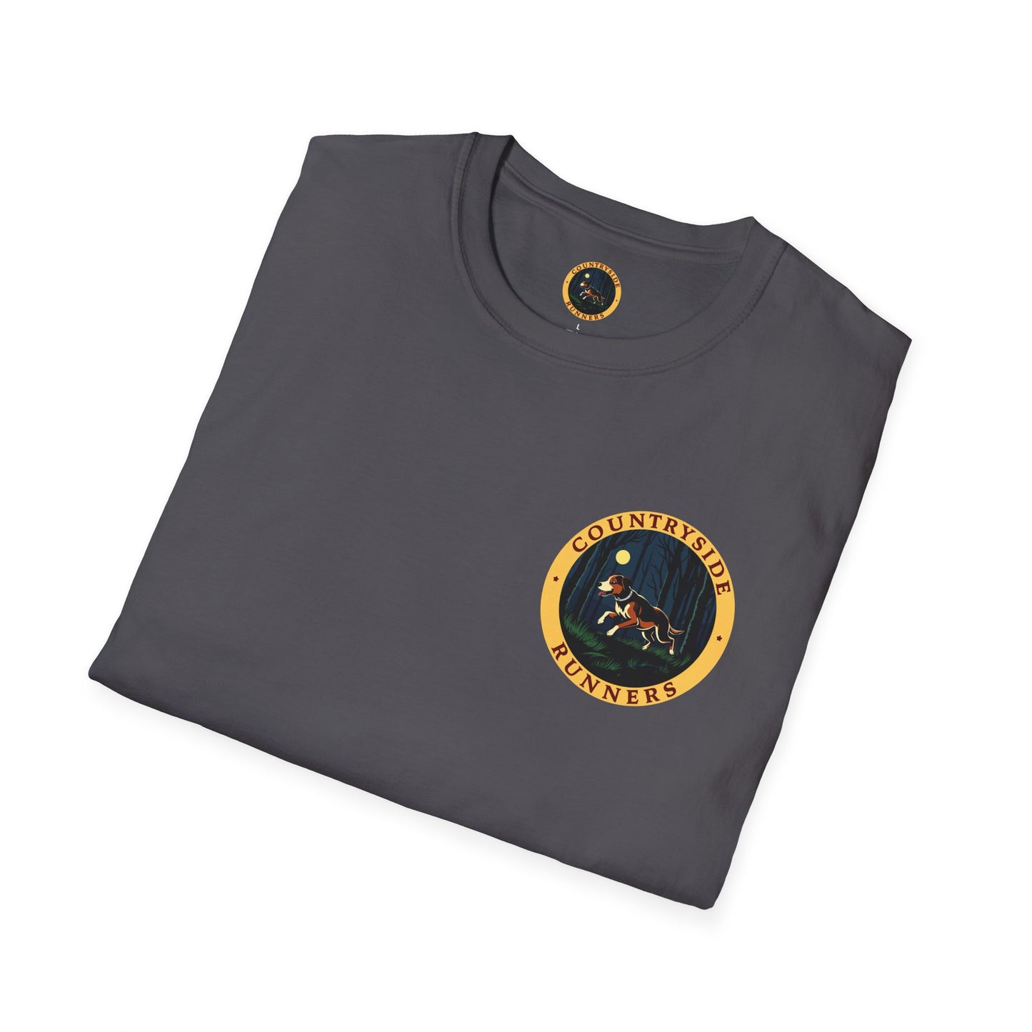 Bluetick Adventure Unisex Softstyle T-Shirt, Casual Tee, Dog Lover Gift, Outdoor T-Shirt, Nature Theme Apparel, Adventure Clothing