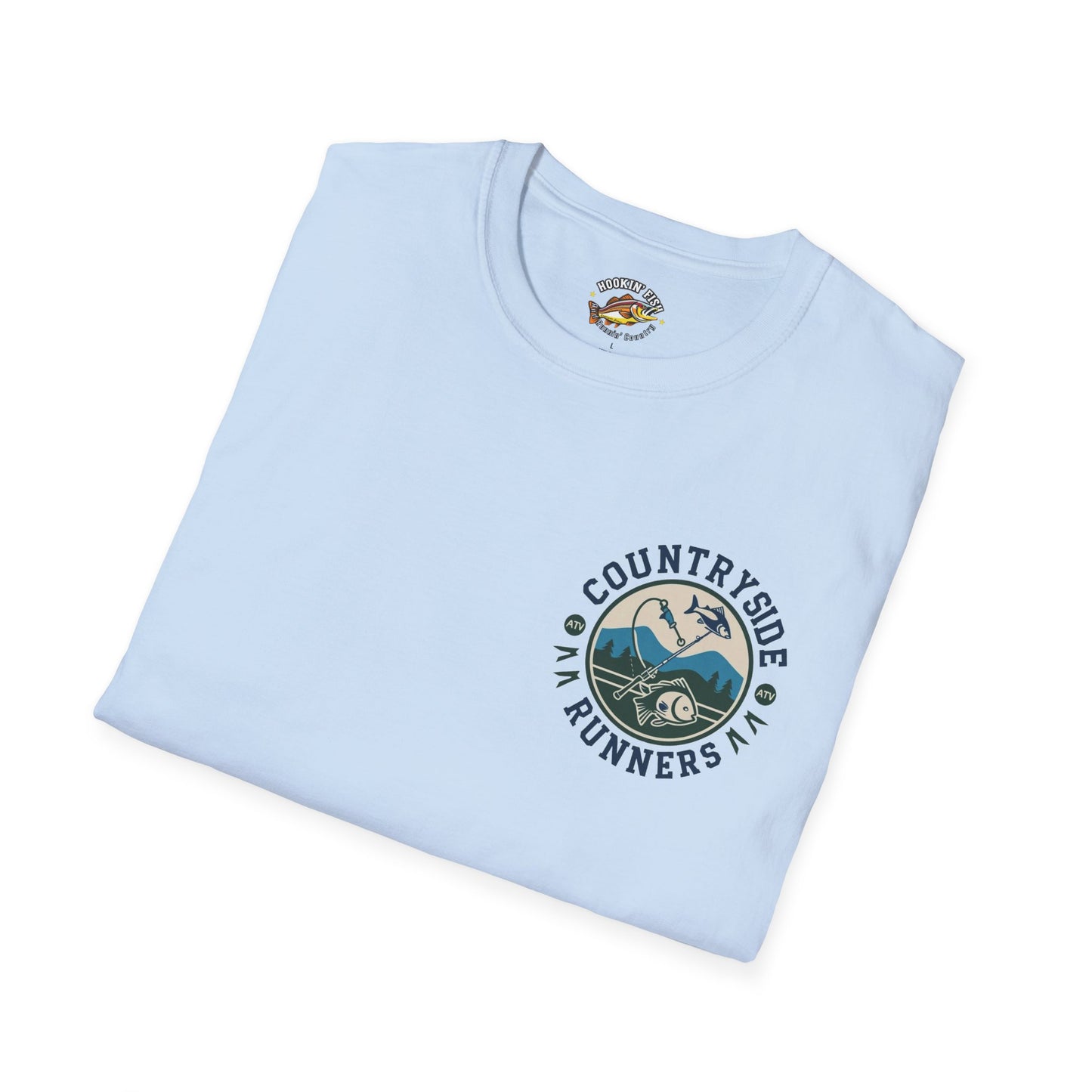 Countryside Fishing T-Shirt - rods and country