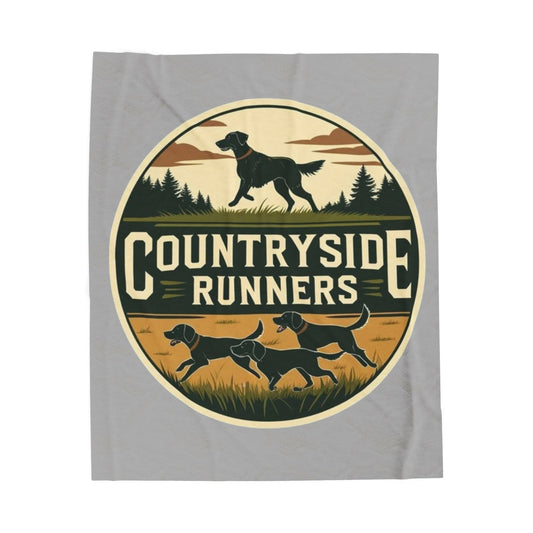Plush Blanket - Countryside Runners Blanket