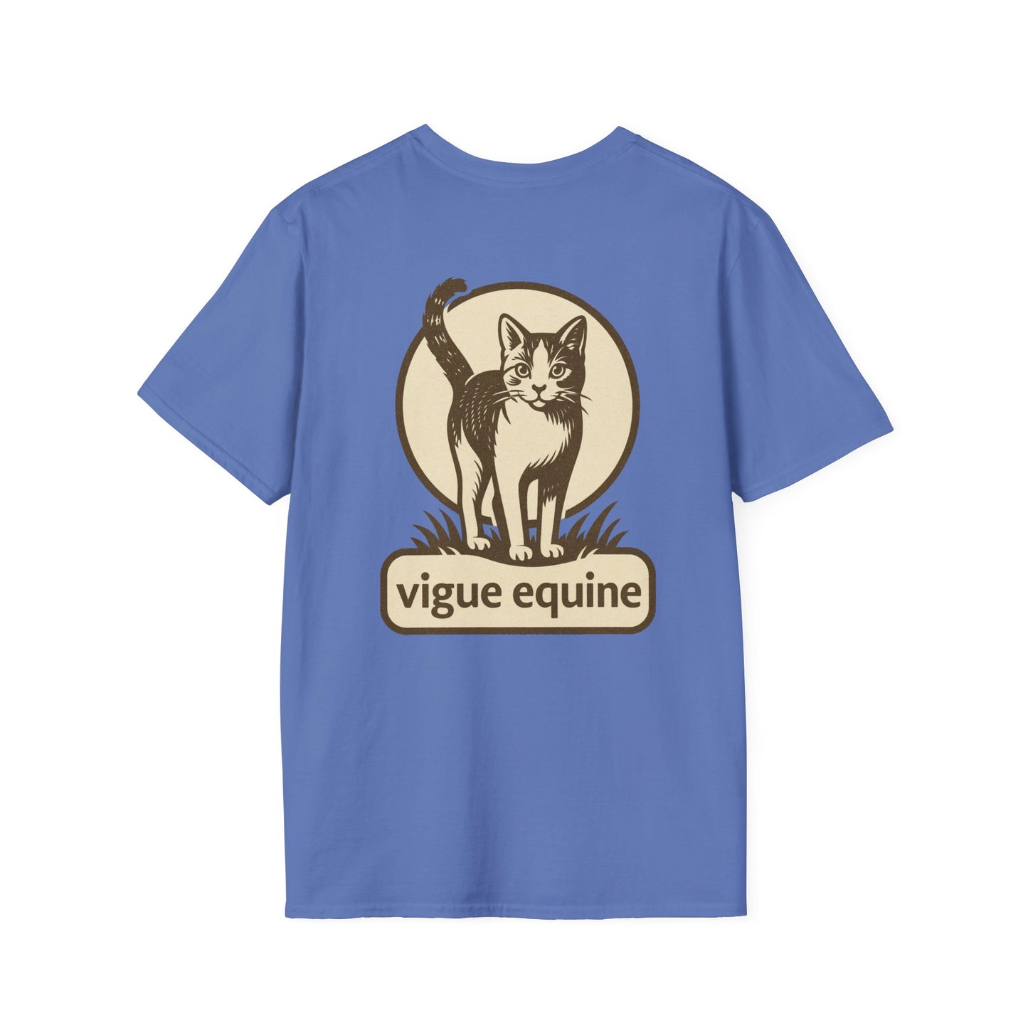 Alley Cat Vigue Equine LLC Merch for Countryside Runners- soft style t-shirt