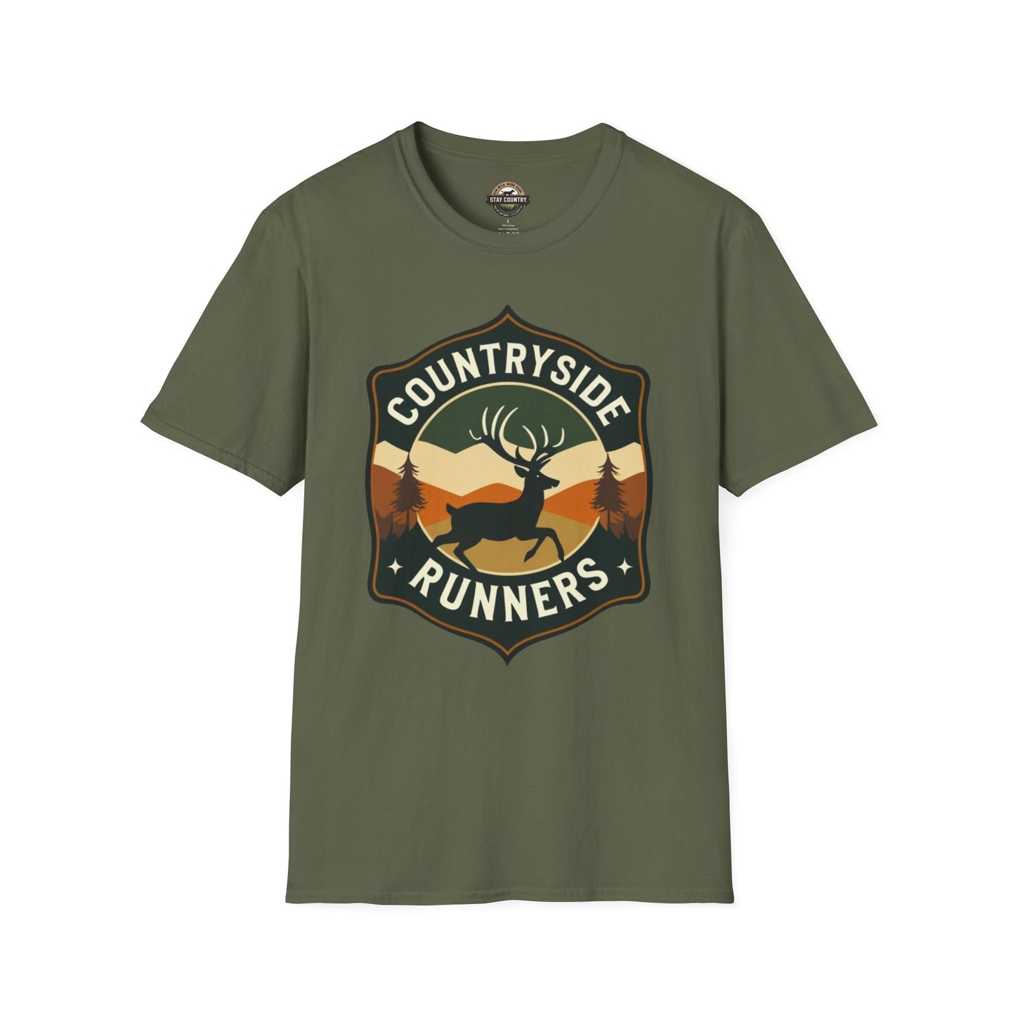 Countryside Runners Unisex T-Shirt, Outdoor Adventure Tee, Nature Lover's Shirt, Gift for Runners, Casual Wear, Hiking Apparel, [...]