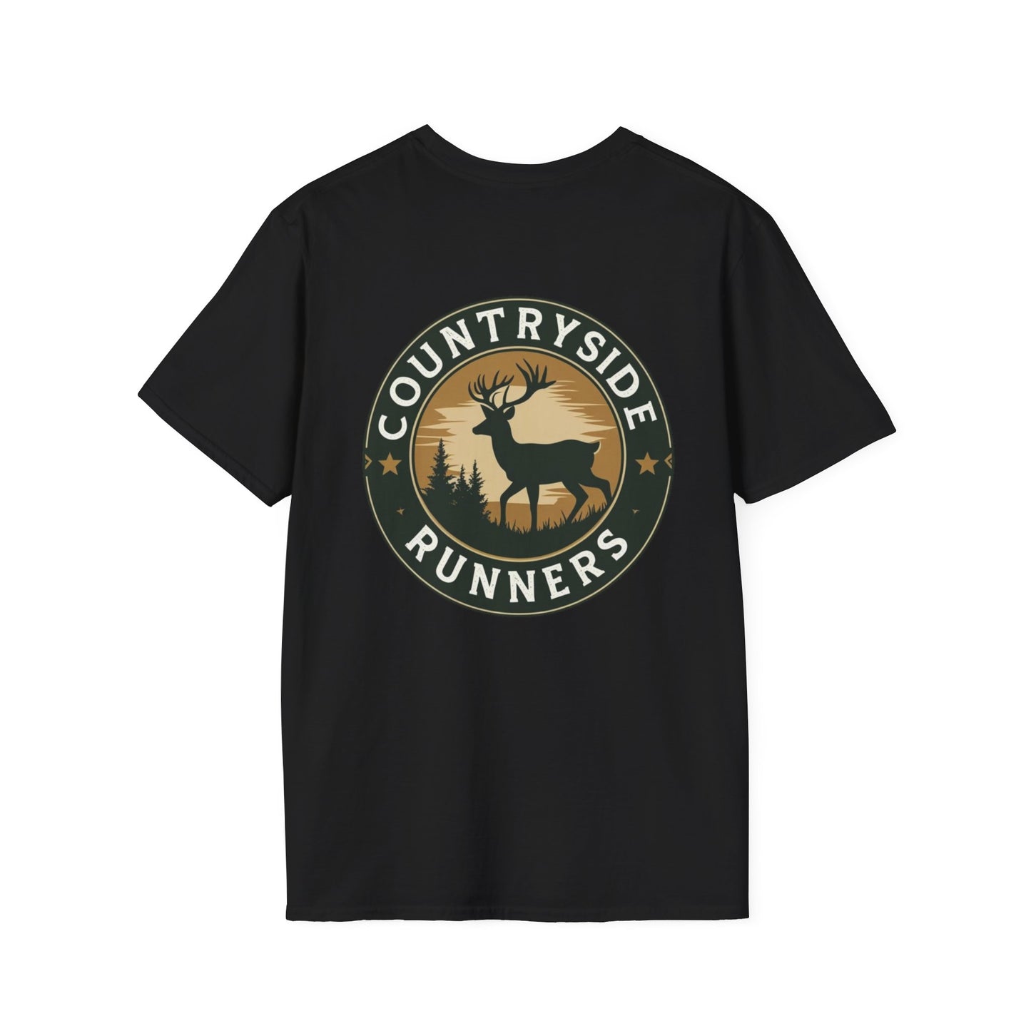 Countryside Runners Unisex T-Shirt, Nature Tee, Outdoor Gear, Running Shirt, Wildlife Lover Apparel, Gift for Runners