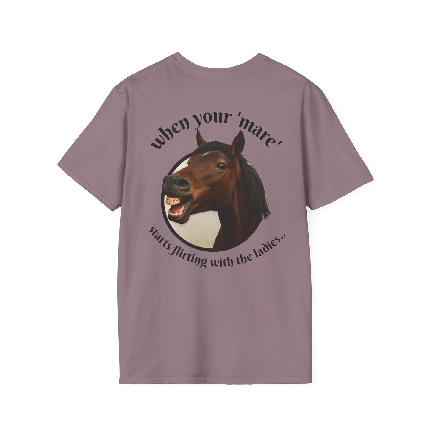 T-Shirt Mare is a stud Unisex Softstyle