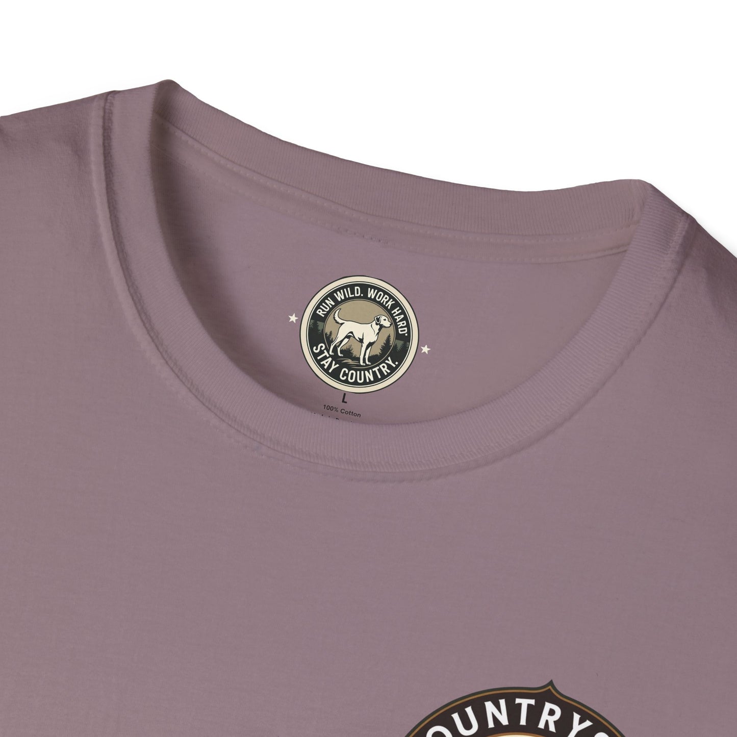 Countryside Runners Unisex Softstyle T-Shirt | Outdoor Adventure Tee, Nature Lover Shirt, Gift for Dog Owners, Running Apparel, Casual Wear