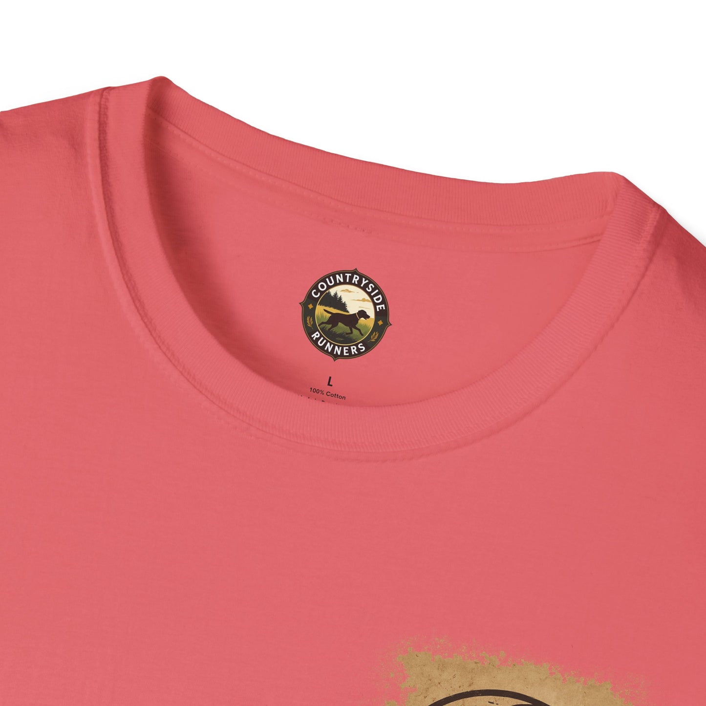Countryside Runners Unisex Softstyle T-Shirt - Perfect for Dog Lovers, Runners, Outdoor Adventures, Gifts, Casual Wear