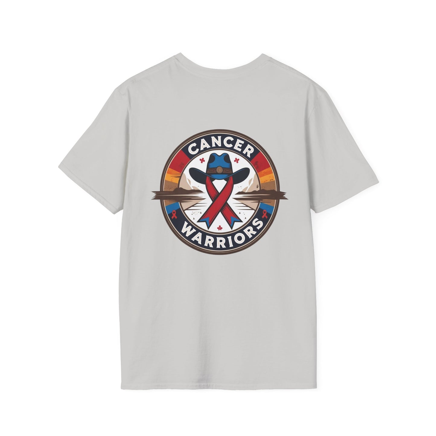 Cancer Warriors Unisex T-Shirt | Softstyle Tee for Support & Awareness, Gift for Fighters, Survivors, Fundraisers, Motivational Wear