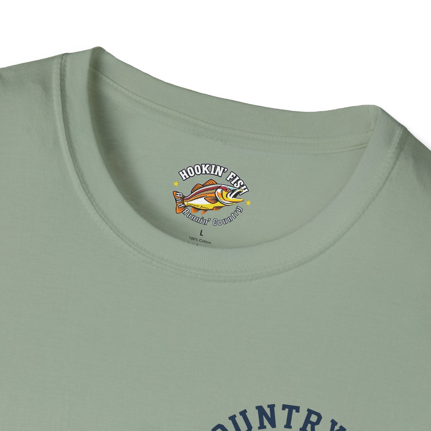 Countryside Fishing T-Shirt - rods and country