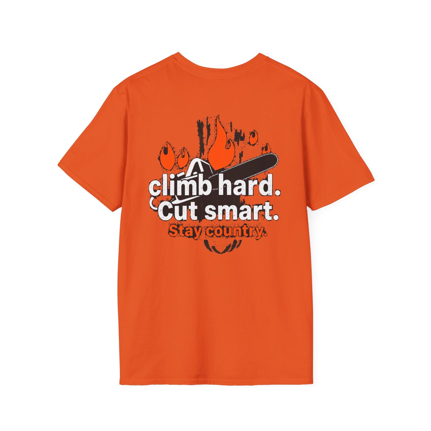 Climb hard cut smart blue collar built Unisex T-Shirt - Blue Collar Countryside Runners Merch
