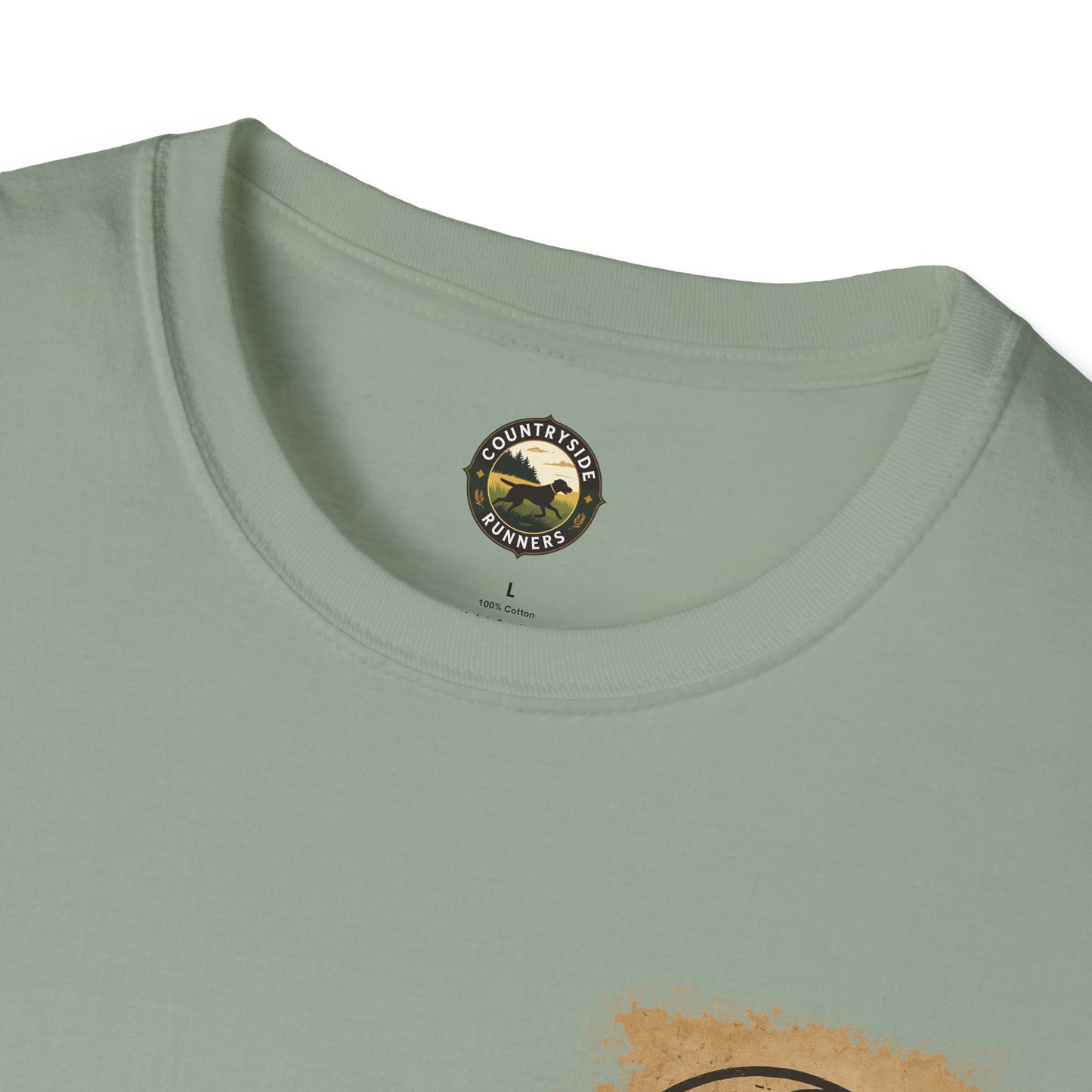 Countryside Runners Unisex Softstyle T-Shirt - Perfect for Dog Lovers, Runners, Outdoor Adventures, Gifts, Casual Wear