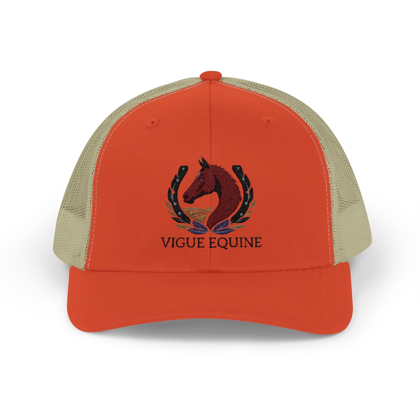 Vigue equine LLC Equestrian Snapback Trucker Cap, Adjustable Horse Rider Hat, Outdoor Sports Cap, Gift for Horse Lovers, Fun Western Style Headwear
