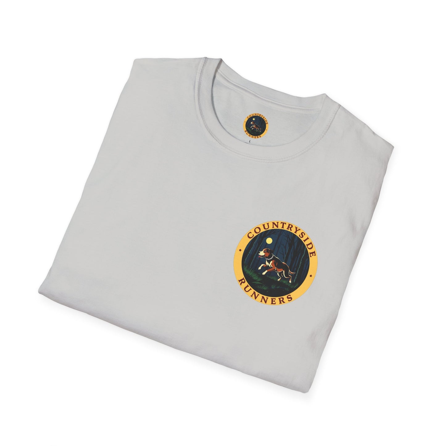 Bluetick Adventure Unisex Softstyle T-Shirt, Casual Tee, Dog Lover Gift, Outdoor T-Shirt, Nature Theme Apparel, Adventure Clothing