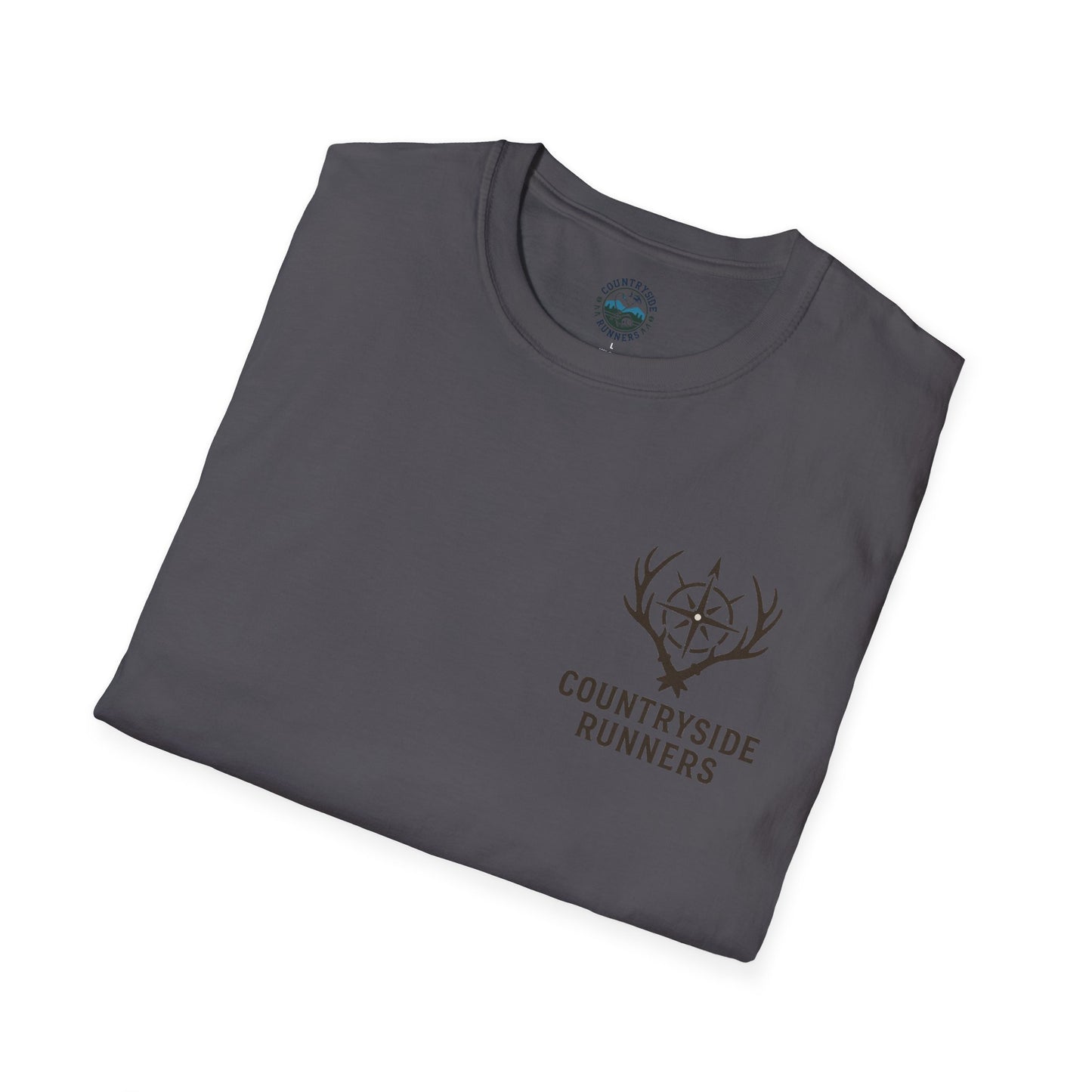Countryside Runners T-Shirt, Rustic Outdoor Apparel, Gift for Dog Lovers, Hiking Shirt, Country Life Fashion
