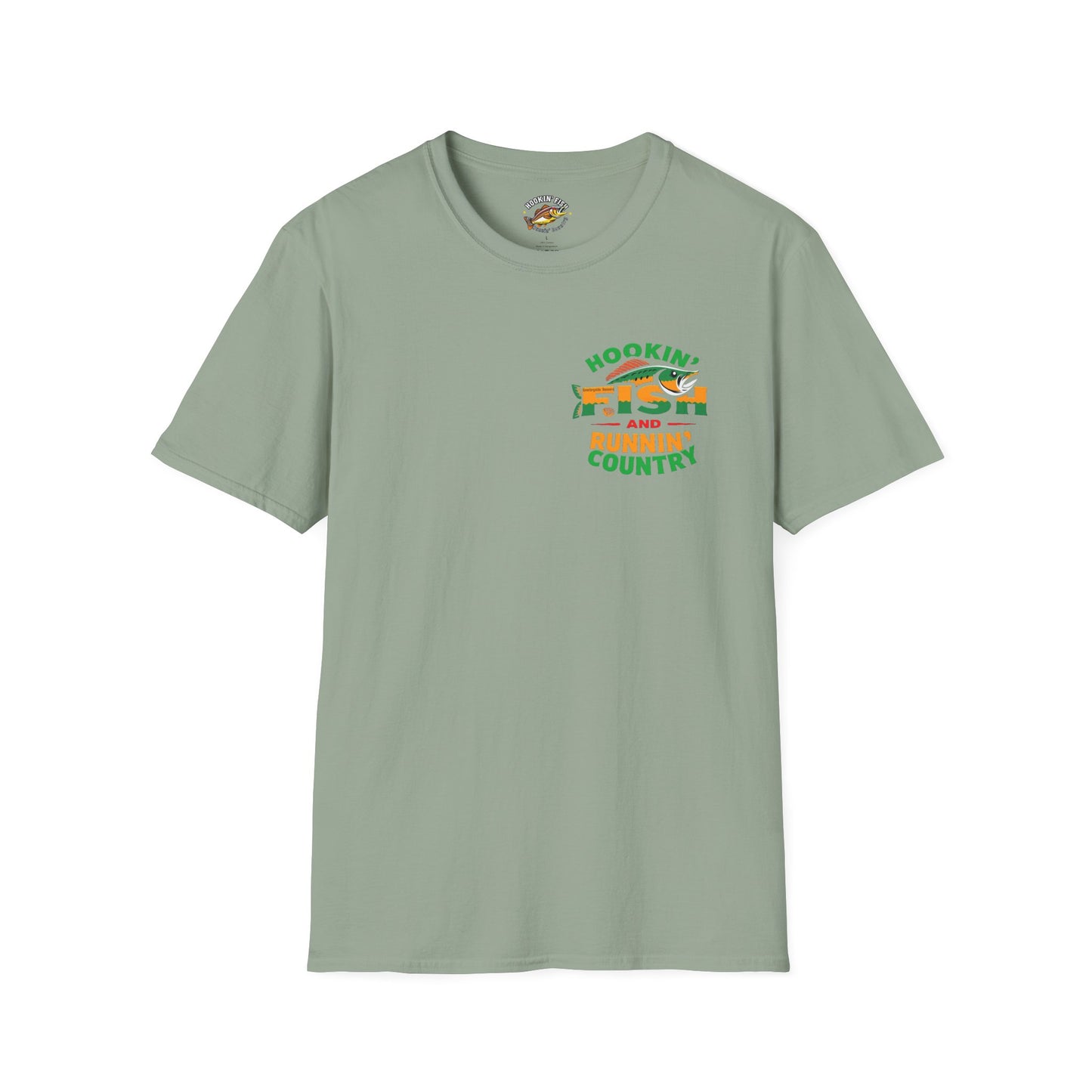 Countryside Fishing T-Shirt - rods and country