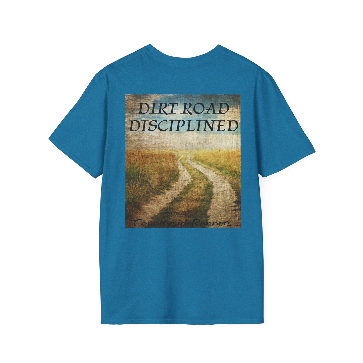 Dirt Road Disciplined Countryside Runners brand T-shirt