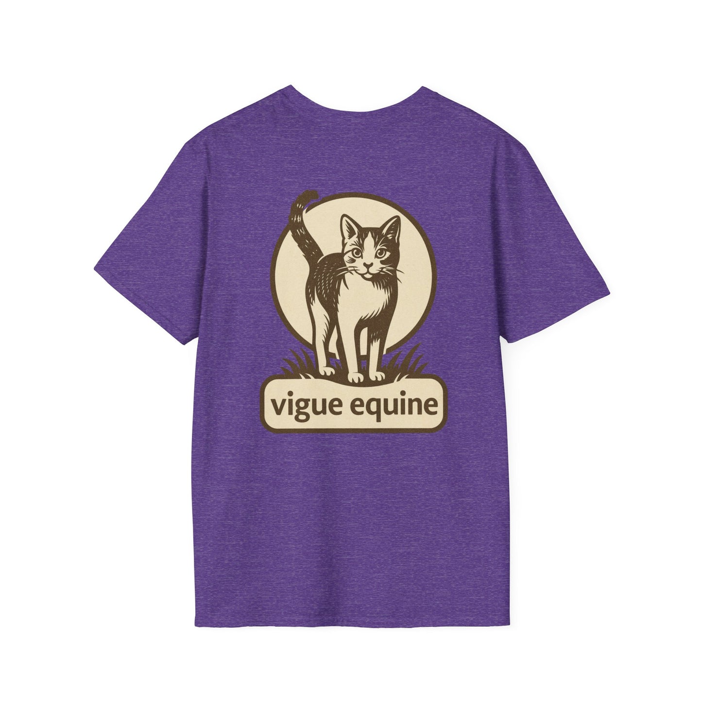 Alley Cat Vigue Equine LLC Merch for Countryside Runners- soft style t-shirt