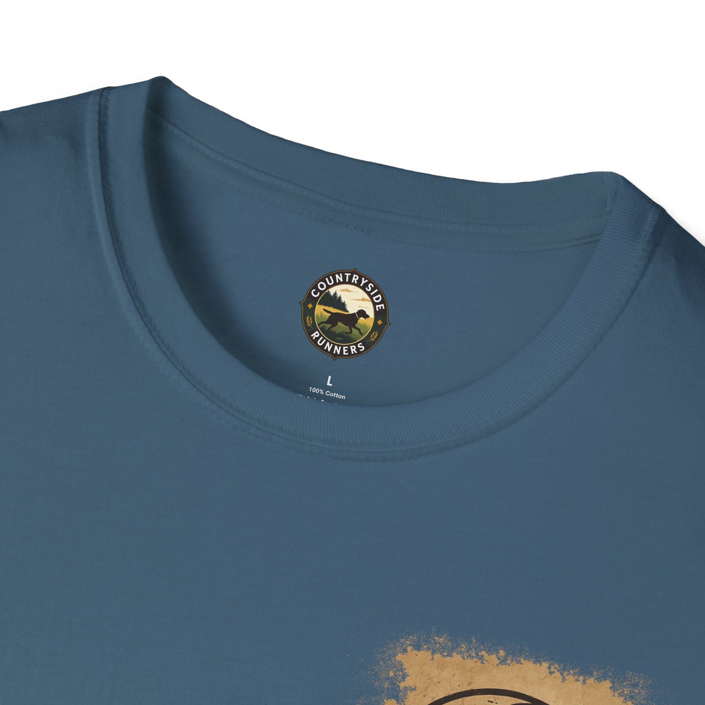 Countryside Runners Unisex Softstyle T-Shirt - Perfect for Dog Lovers, Runners, Outdoor Adventures, Gifts, Casual Wear