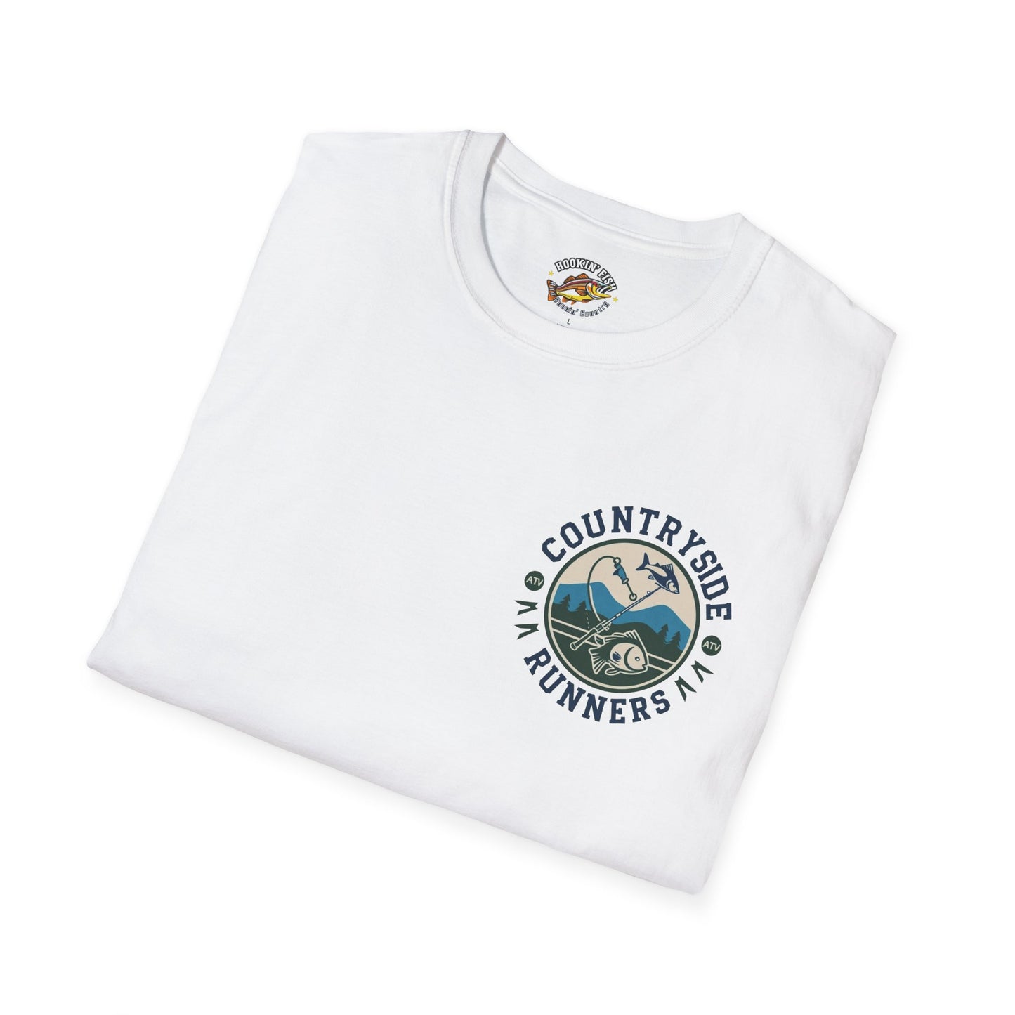 Countryside Fishing T-Shirt - rods and country