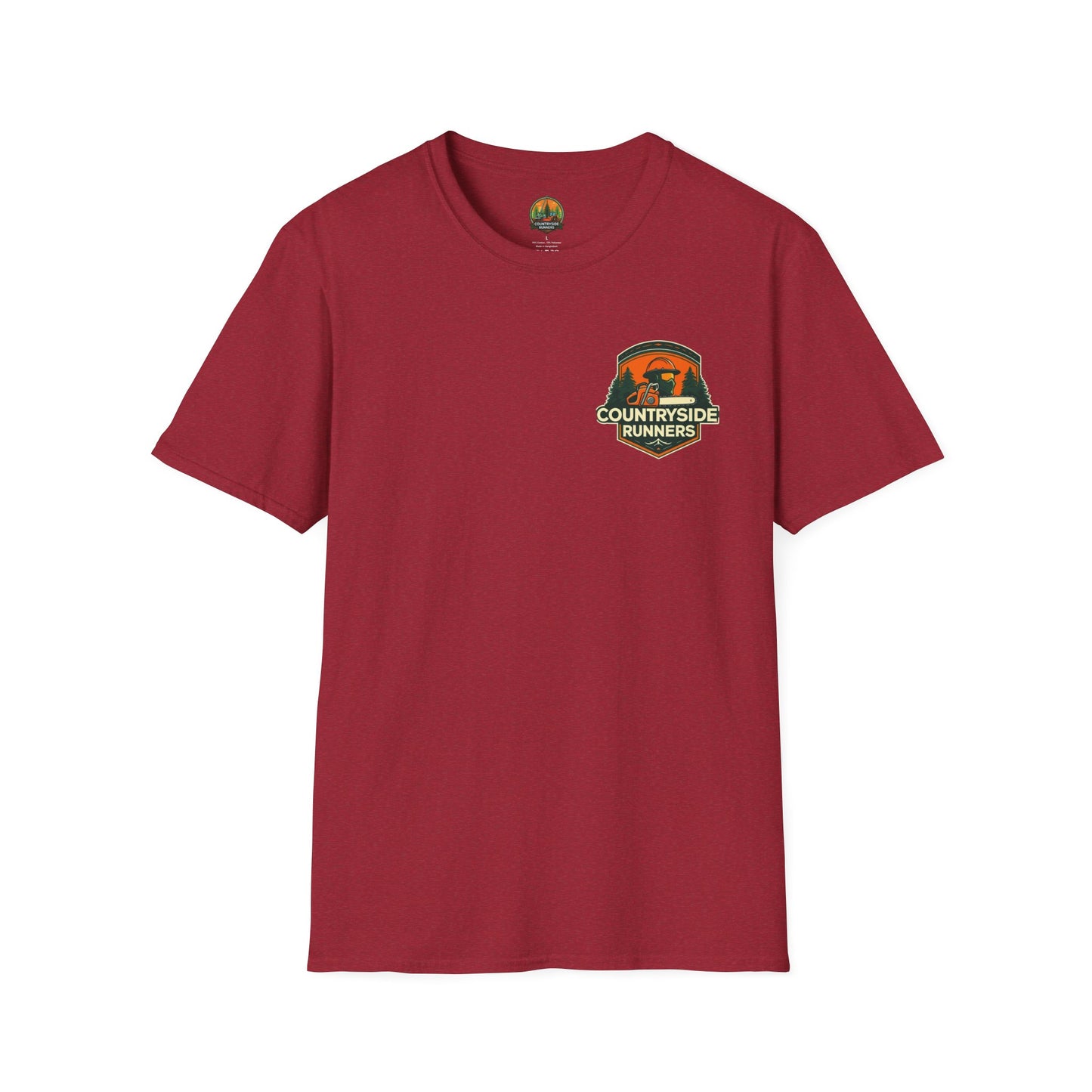 Countryside Runners Blue Collar line Heavy Duty Equipment T-Shirt | Outdoor Adventure Tee, Gift for Nature Lovers, Hiking Apparel, Casual Wear, Eco-Friendly Clothing