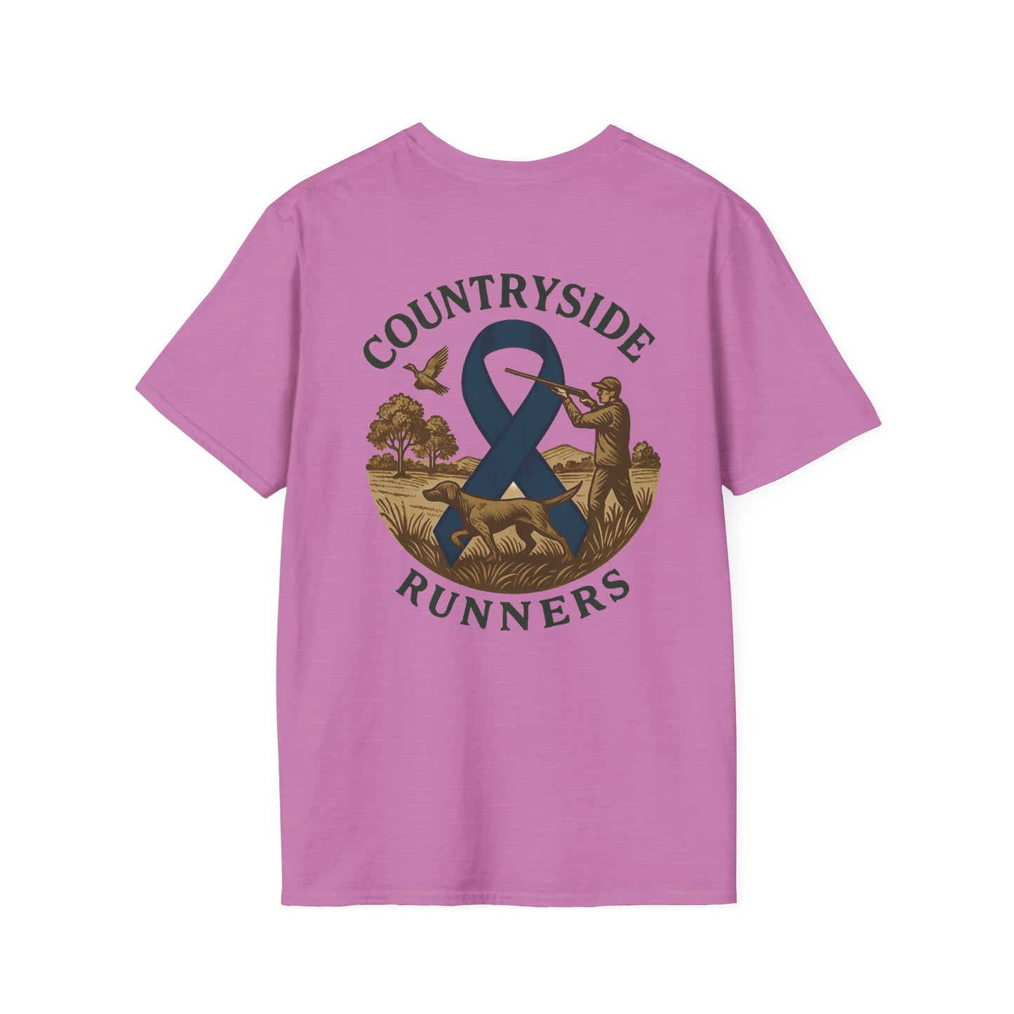 Pick Your Battles Cancer CountrySide Unisex Softstyle T-Shirt, Support Tee, Awareness Shirt, Gift Idea for Cancer Fighters, Inspirational Apparel