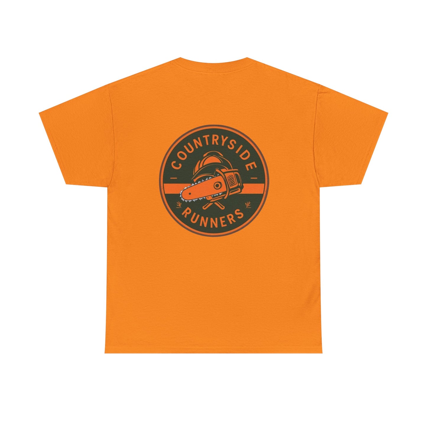 Blue collar line- Countryside Runners Heavy Cotton Tee, Running Shirt, Unisex T-Shirt, Sports Apparel, Outdoor Activity Gear, Gift for Runners
