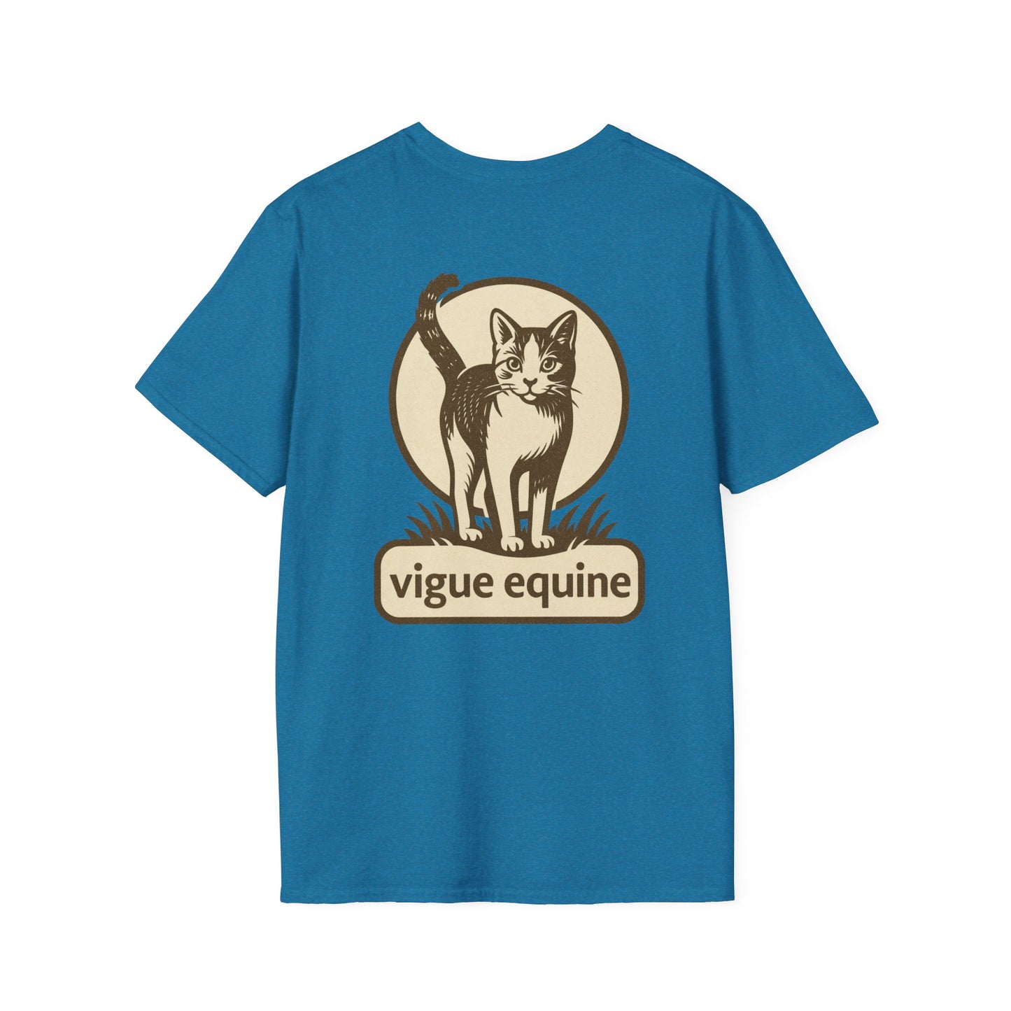 Alley Cat Vigue Equine LLC Merch for Countryside Runners- soft style t-shirt