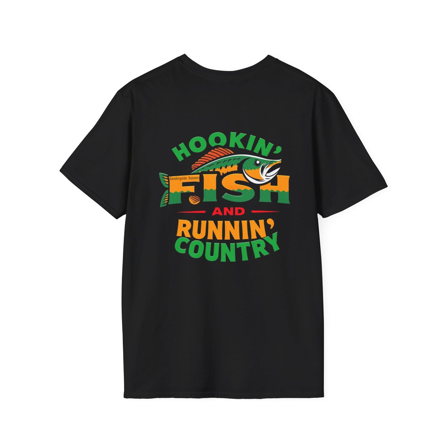 Countryside Fishing T-Shirt - rods and country