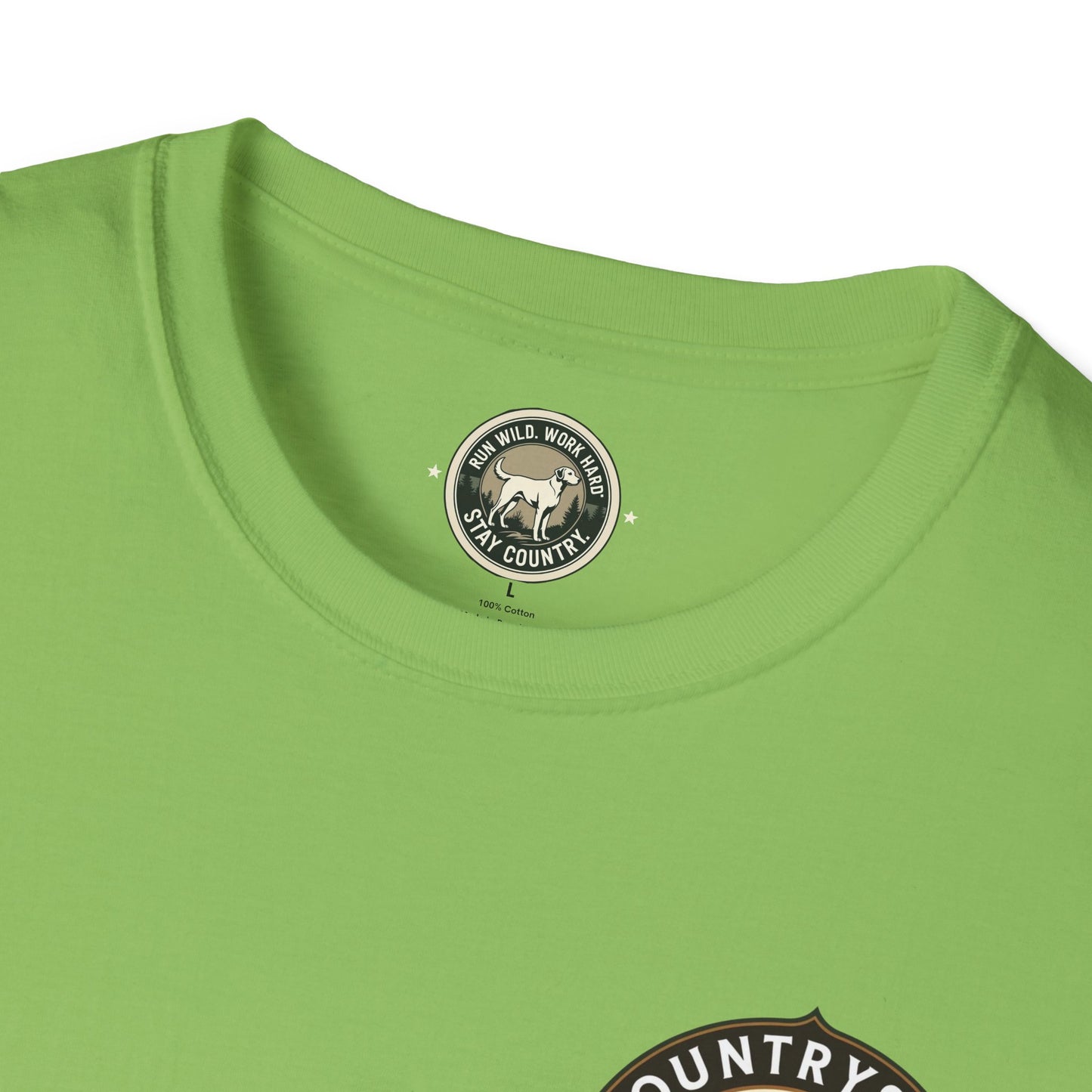 Countryside Runners Unisex Softstyle T-Shirt | Outdoor Adventure Tee, Nature Lover Shirt, Gift for Dog Owners, Running Apparel, Casual Wear