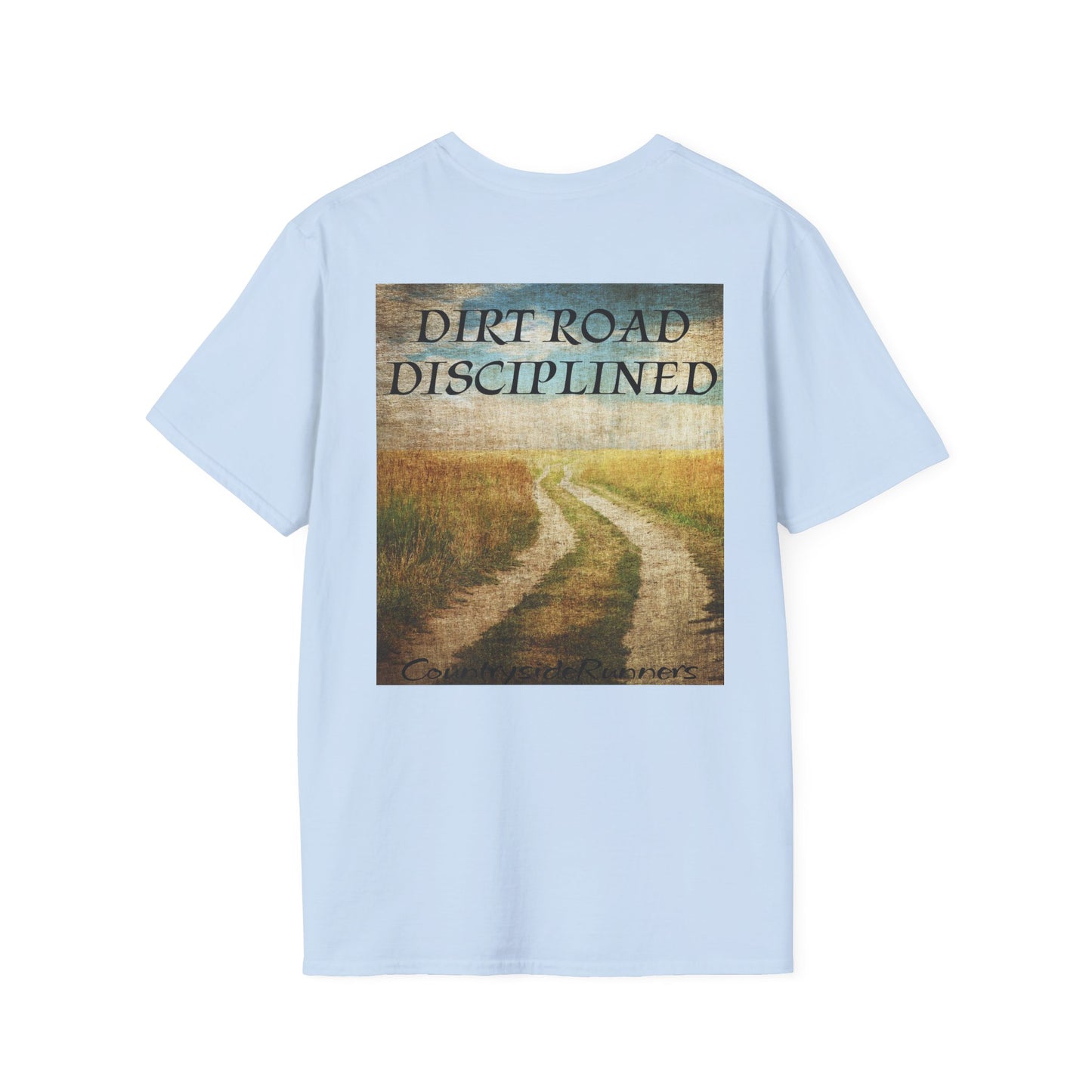 Dirt Road Disciplined Countryside Runners brand T-shirt