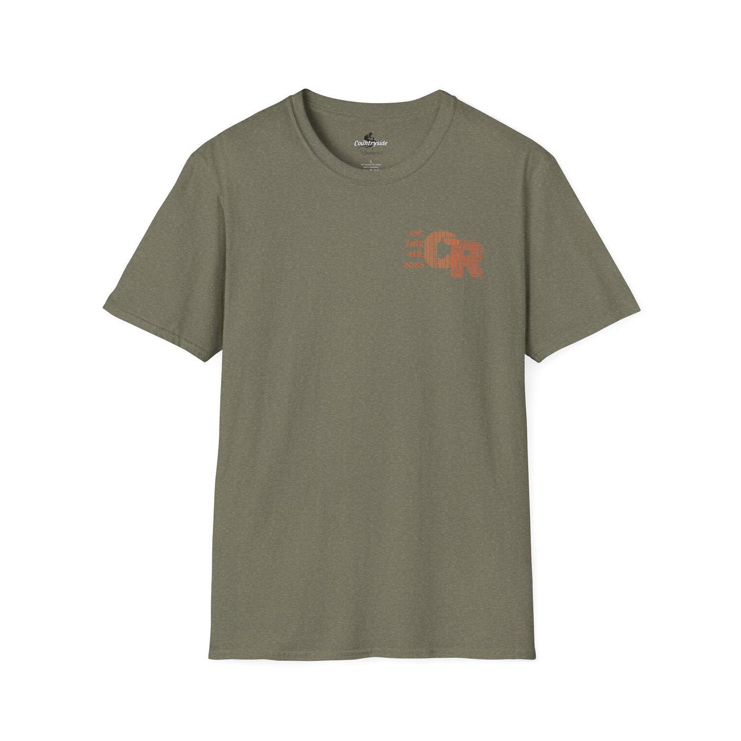 We don’t clock out Countryside Runners brand T-shirt