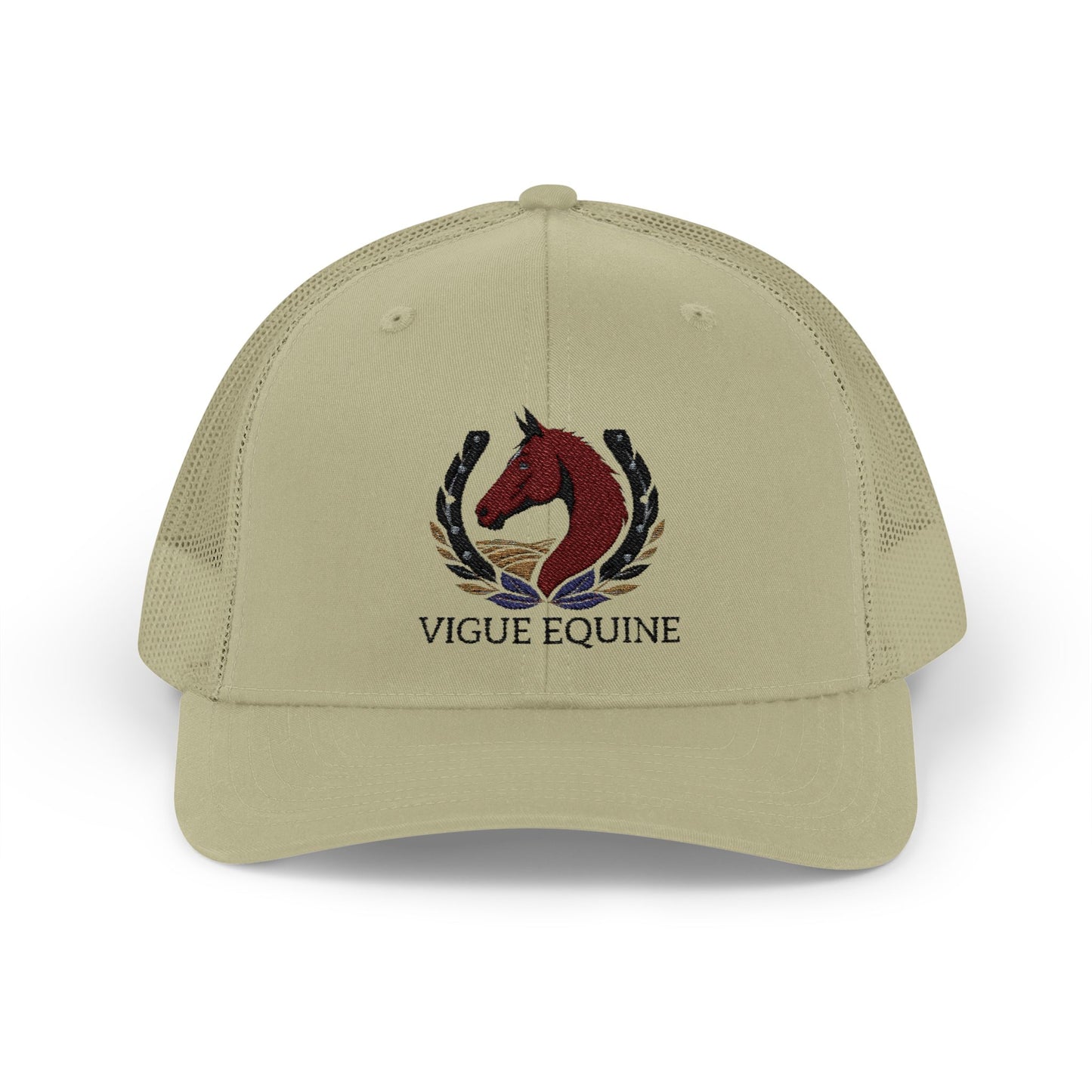 Vigue equine LLC Equestrian Snapback Trucker Cap, Adjustable Horse Rider Hat, Outdoor Sports Cap, Gift for Horse Lovers, Fun Western Style Headwear