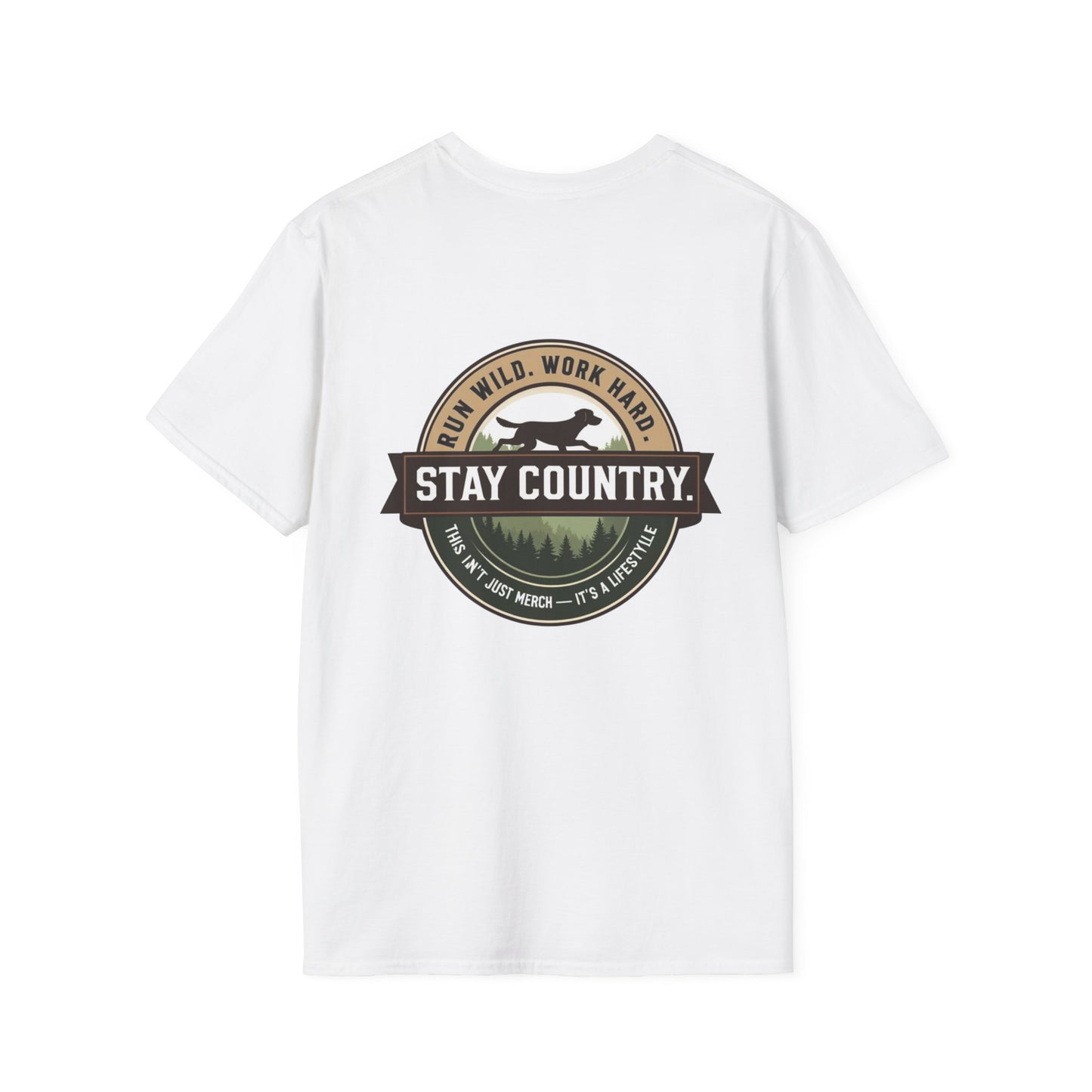 Unisex Country-Themed Graphic Tee, Vintage Runner T-Shirt, Nature Lover Gift, Outdoor Lifestyle Apparel, Gifts for Him/Her