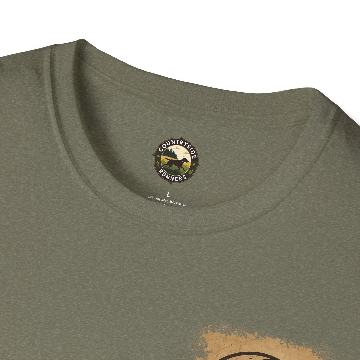 Countryside Runners Unisex Softstyle T-Shirt - Perfect for Dog Lovers, Runners, Outdoor Adventures, Gifts, Casual Wear