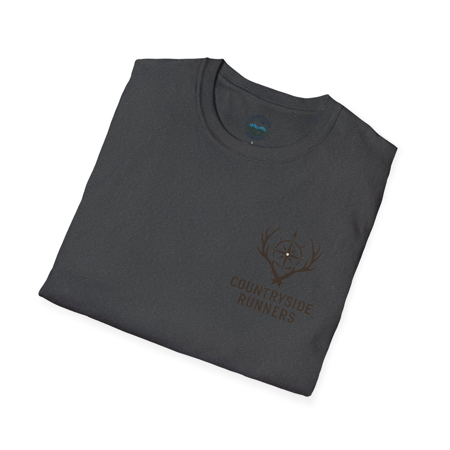 Countryside Runners T-Shirt, Rustic Outdoor Apparel, Gift for Dog Lovers, Hiking Shirt, Country Life Fashion