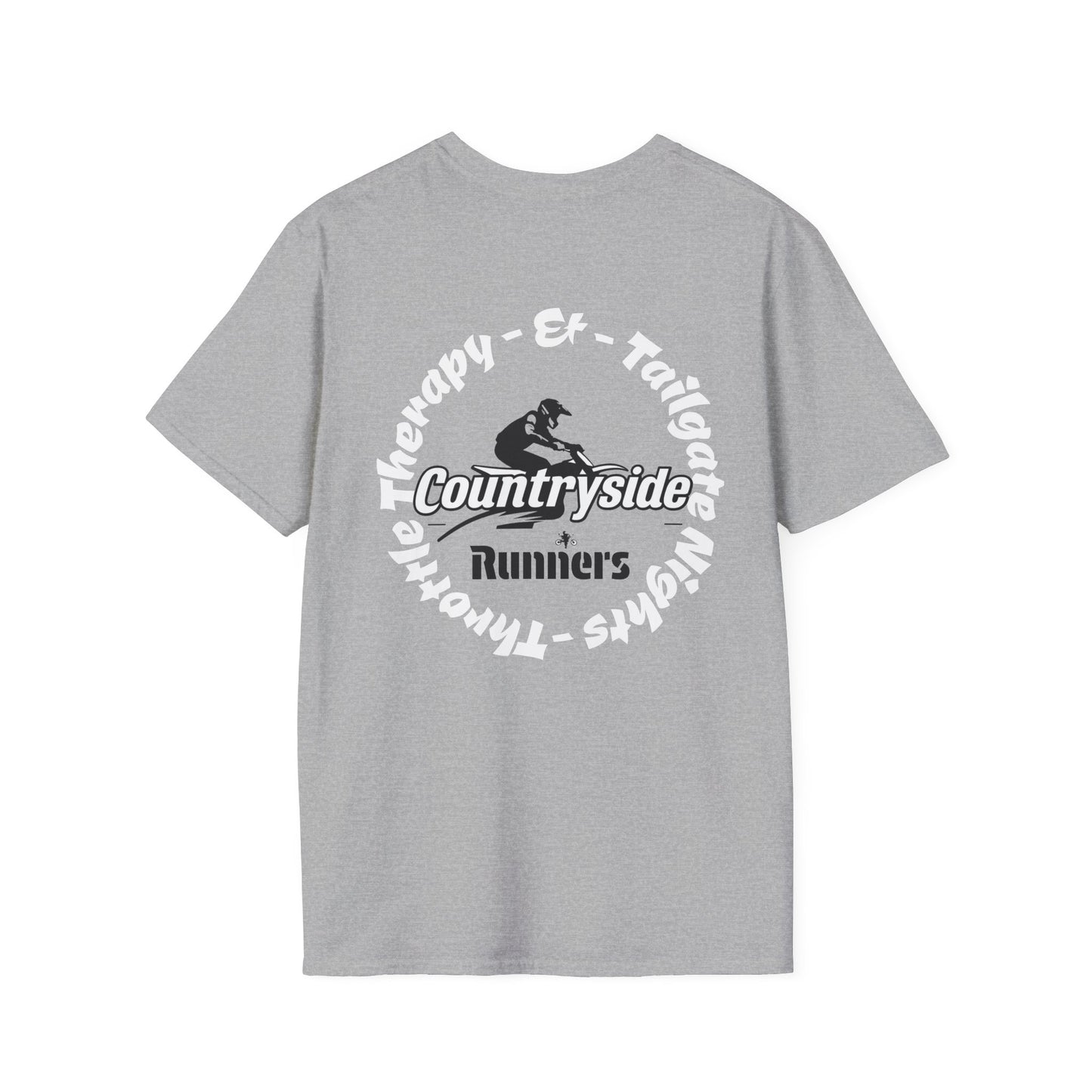 Throttle Therapy Countryside Runners brand T-shirt