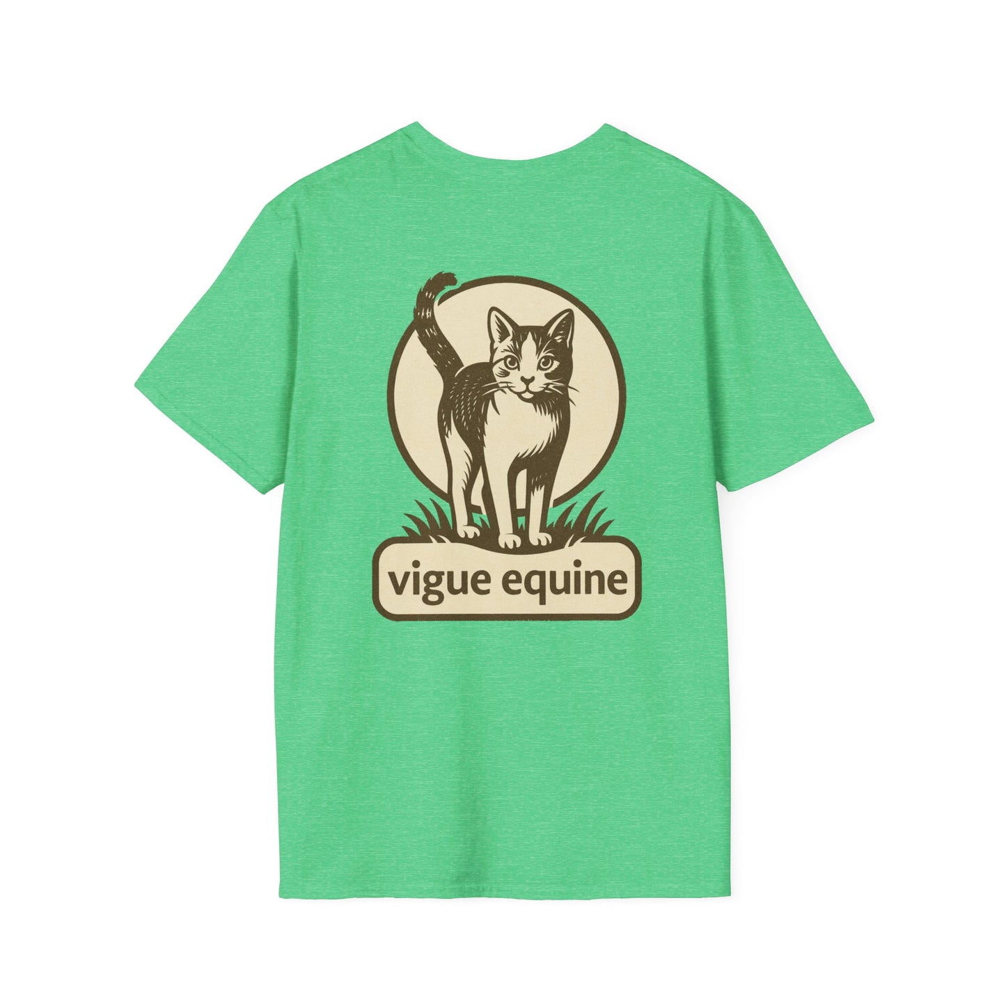 Alley Cat Vigue Equine LLC Merch for Countryside Runners- soft style t-shirt