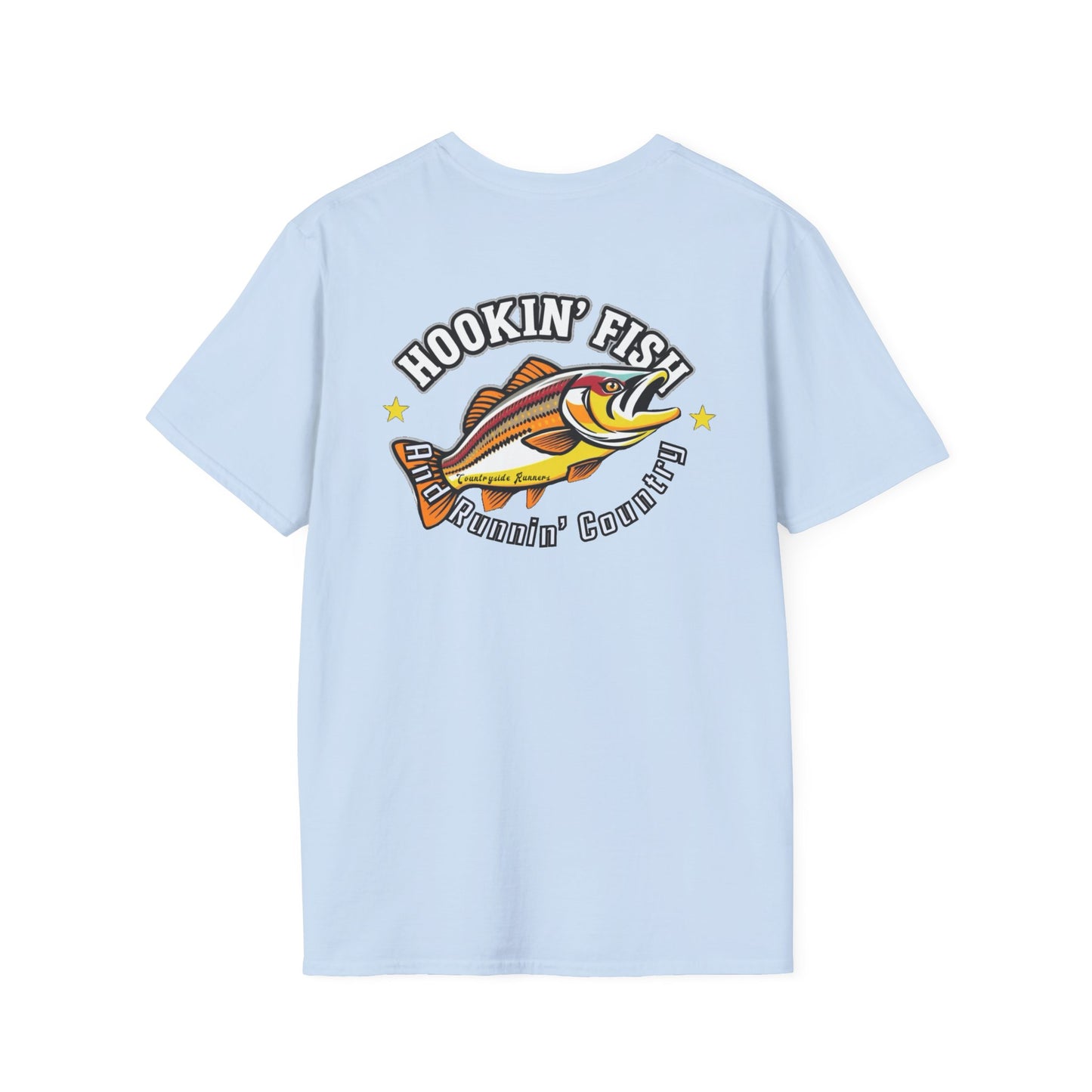 Countryside Fishing T-Shirt - rods and country