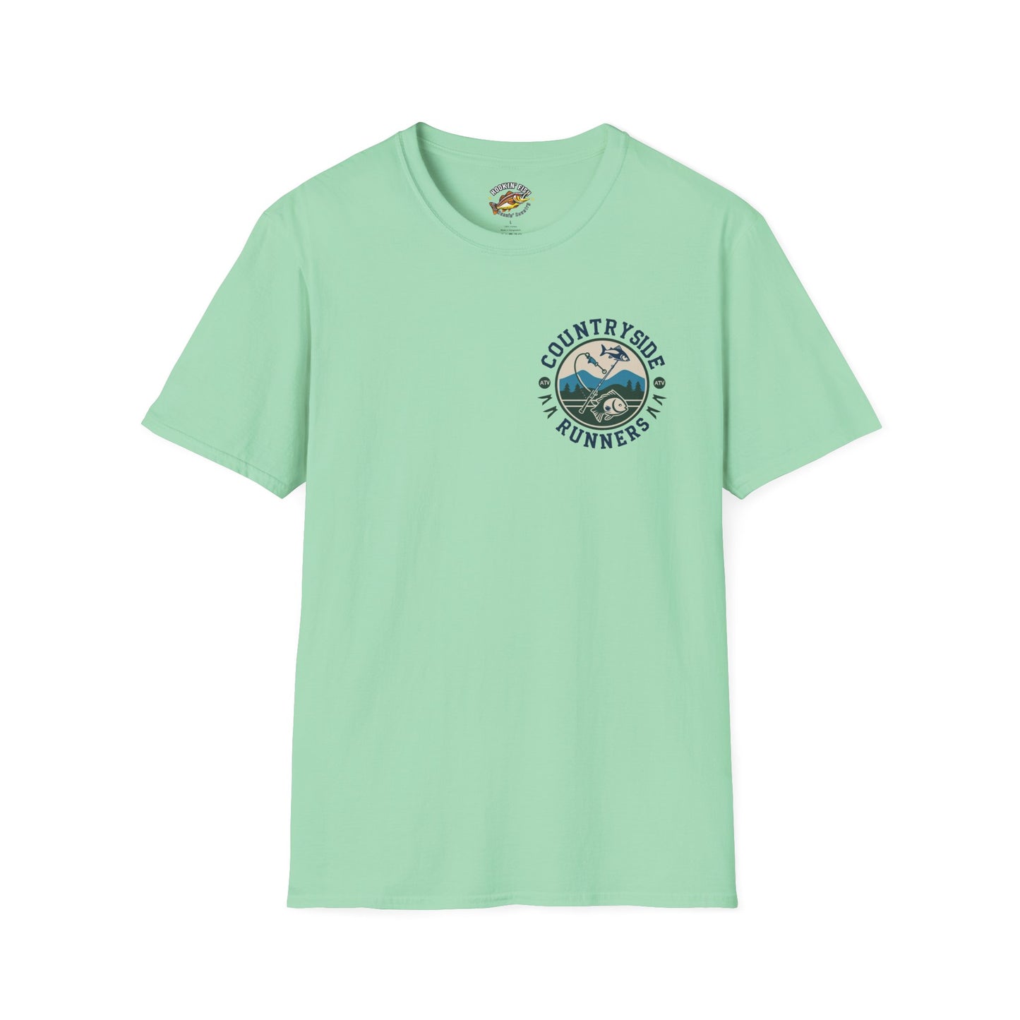 Countryside Fishing T-Shirt - rods and country