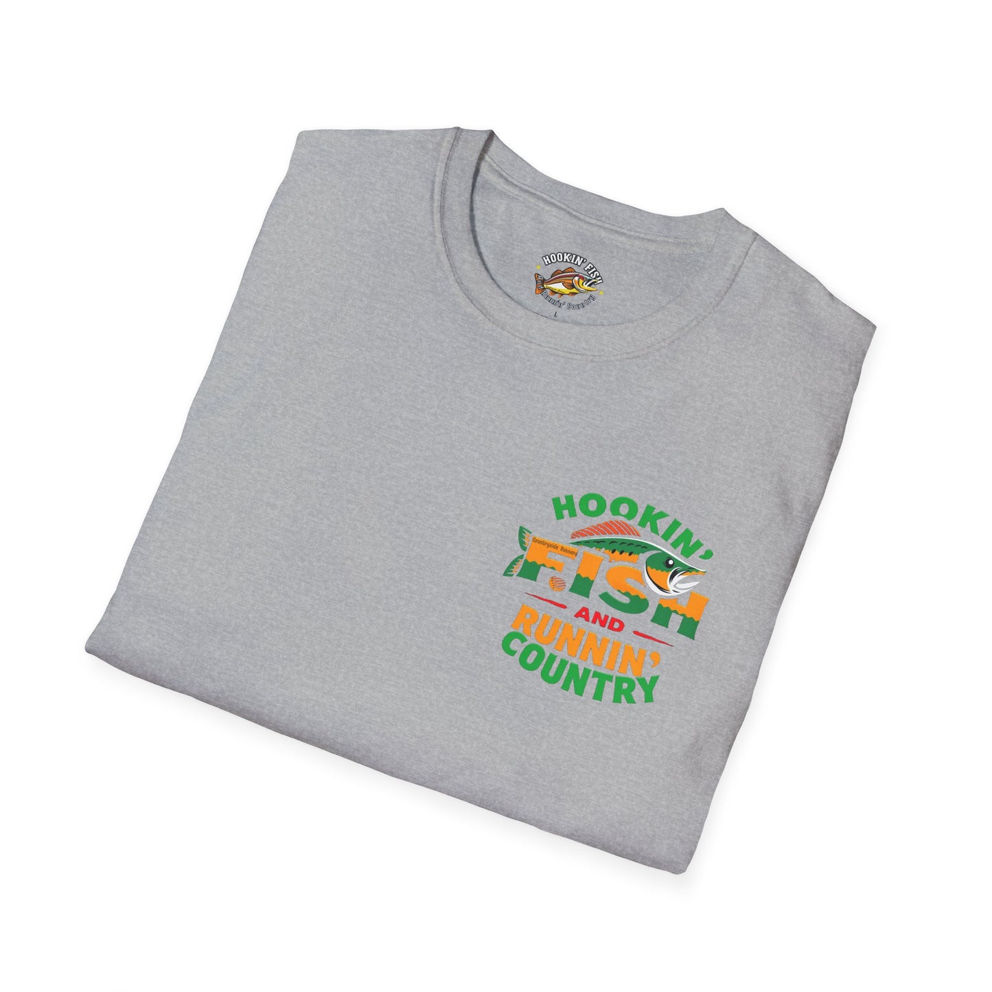 Countryside Fishing T-Shirt - rods and country