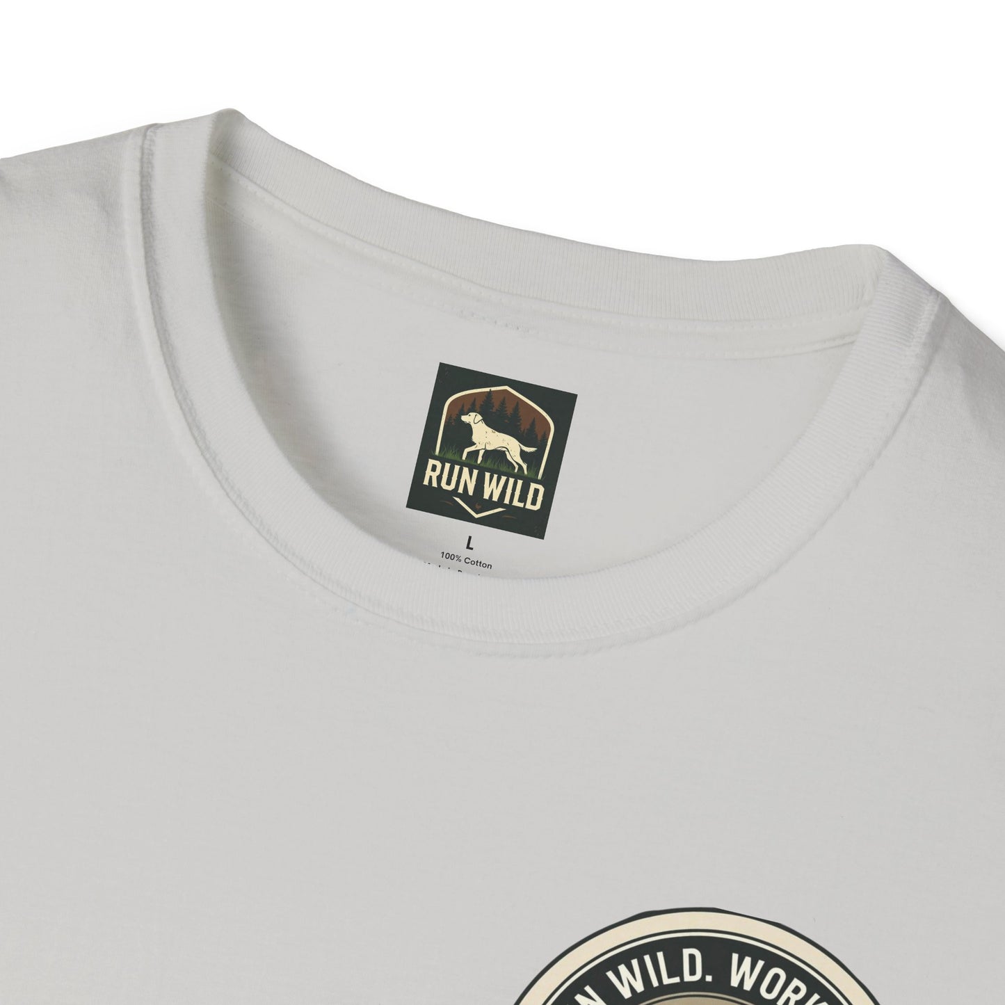 Unisex Softstyle T-Shirt featuring Outdoor Dog & Running Themes | Perfect Gift for Dog Lovers, Runners, Outdoor Enthusiasts, [...]