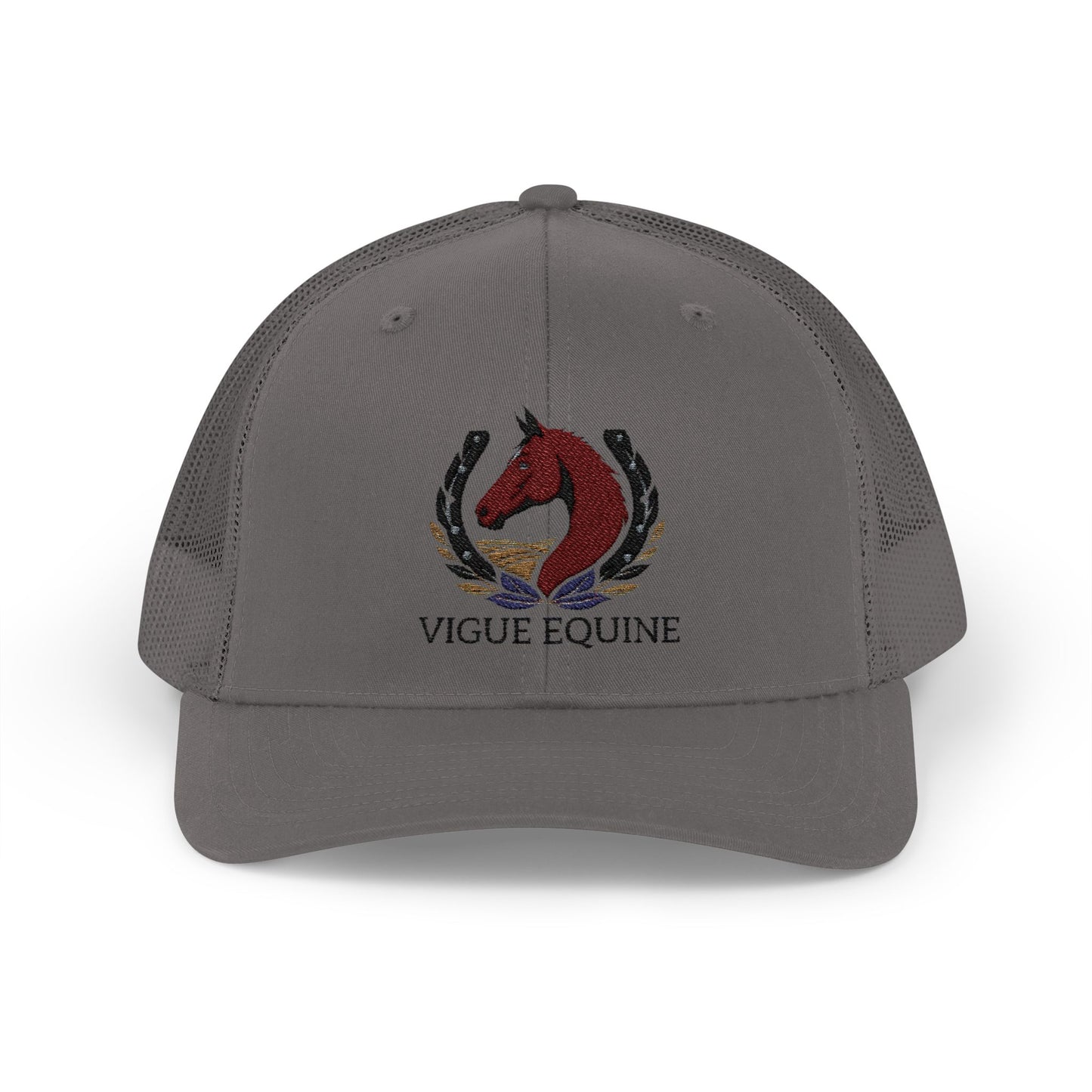 Vigue equine LLC Equestrian Snapback Trucker Cap, Adjustable Horse Rider Hat, Outdoor Sports Cap, Gift for Horse Lovers, Fun Western Style Headwear