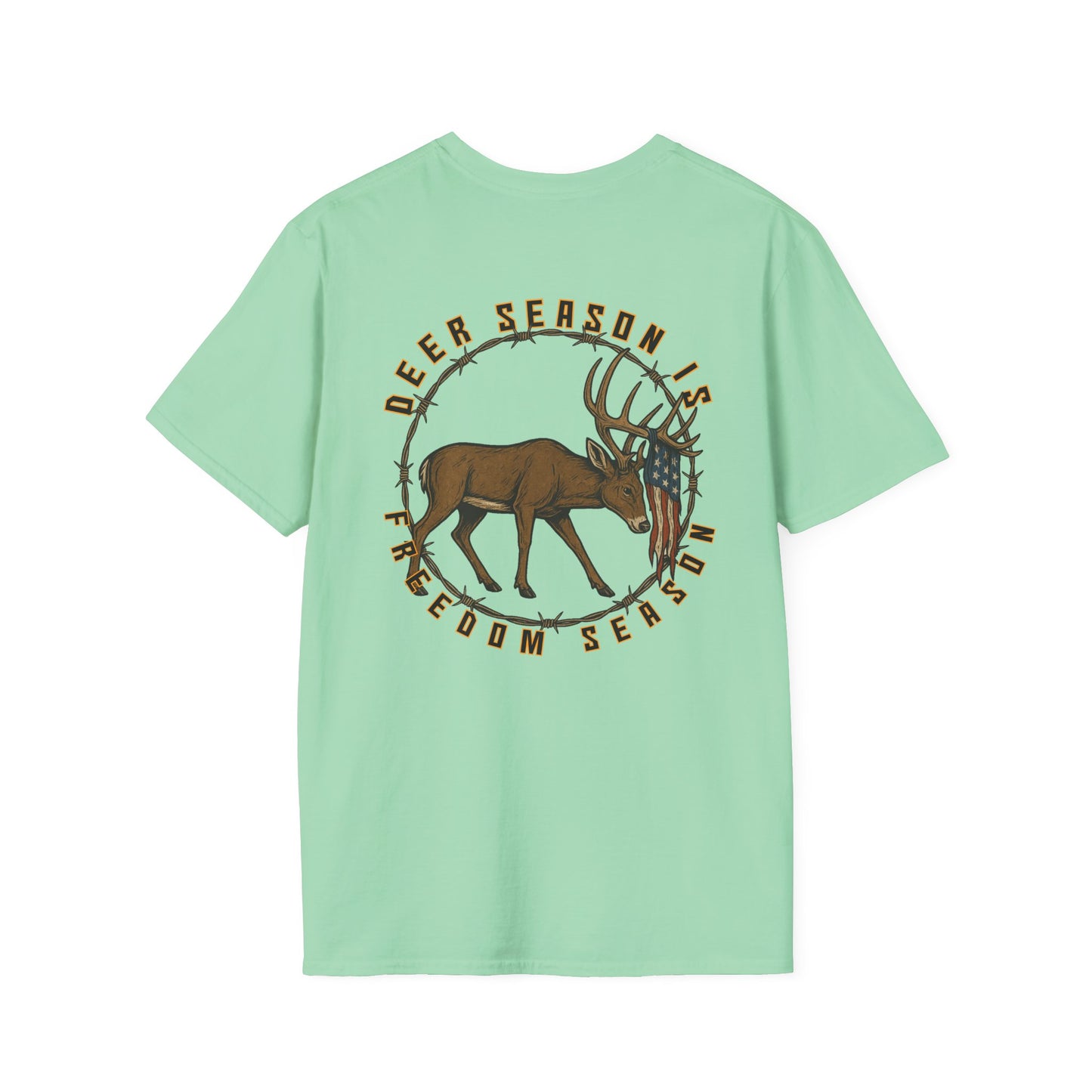 Patriotic Deer Unisex T-Shirt