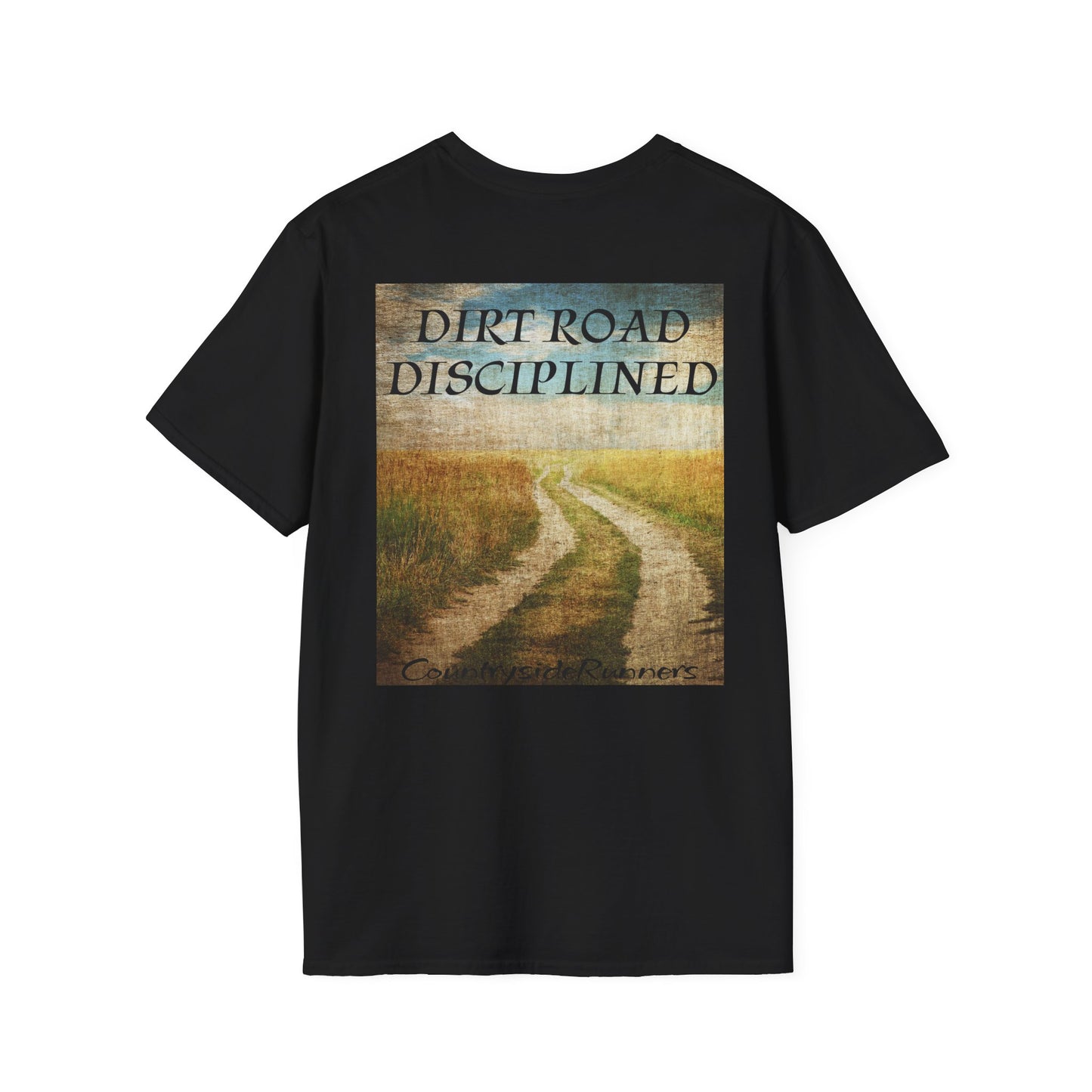 Dirt Road Disciplined Countryside Runners brand T-shirt