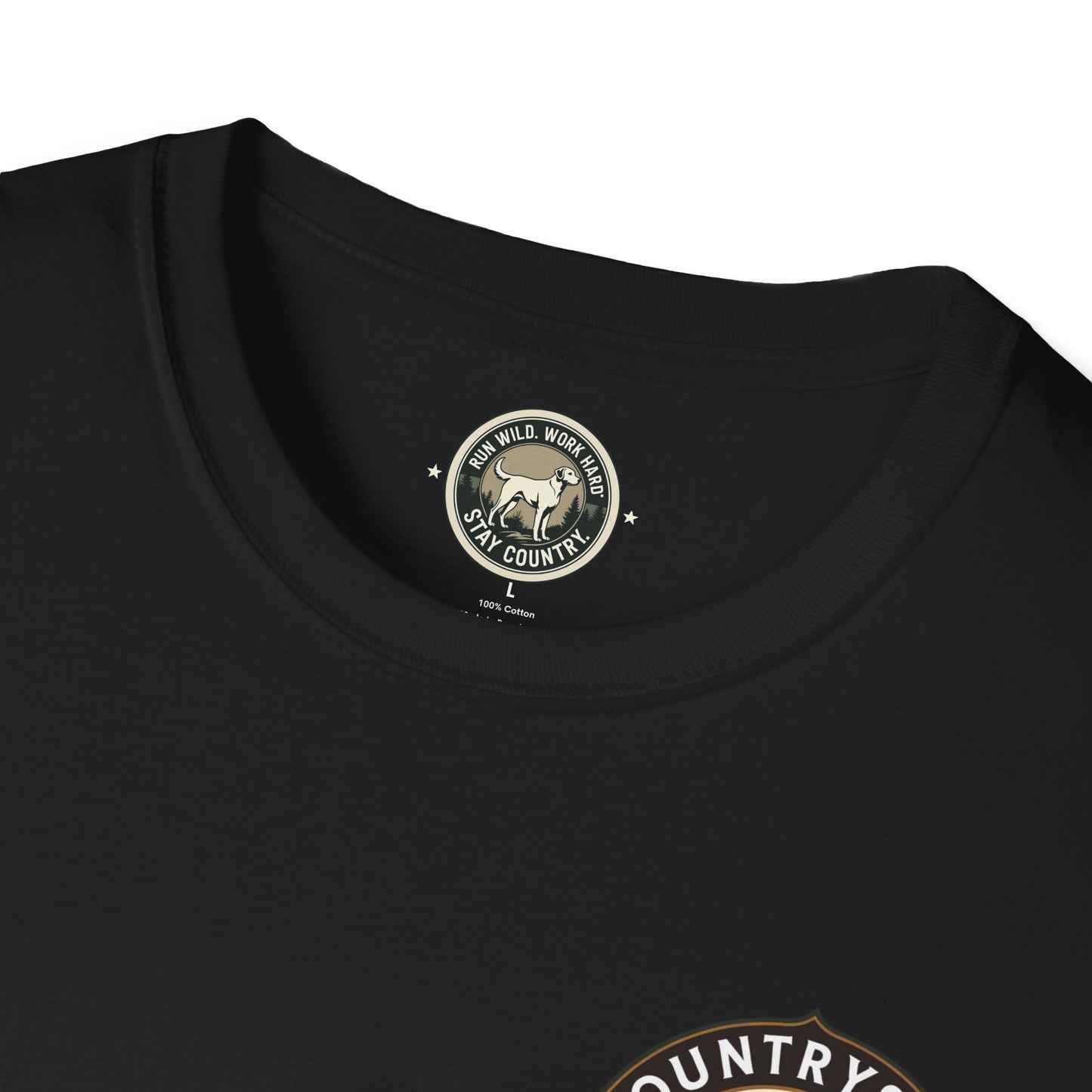 Countryside Runners Unisex Softstyle T-Shirt | Outdoor Adventure Tee, Nature Lover Shirt, Gift for Dog Owners, Running Apparel, Casual Wear