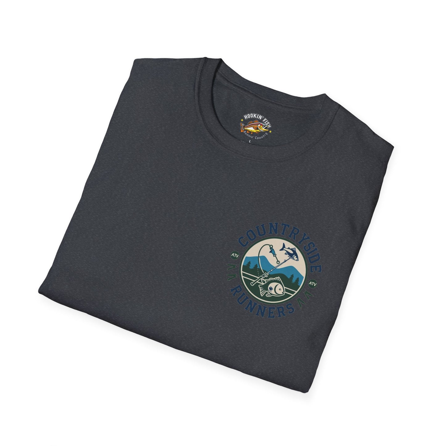 Countryside Fishing T-Shirt - rods and country