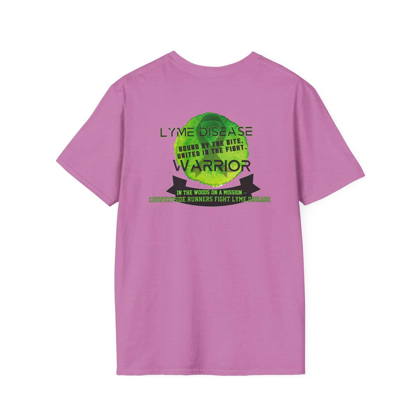 Lyme Disease Warrior Unisex T-Shirt, Softstyle Tee, Support T-Shirt, Awareness Shirt, Gift for Warriors