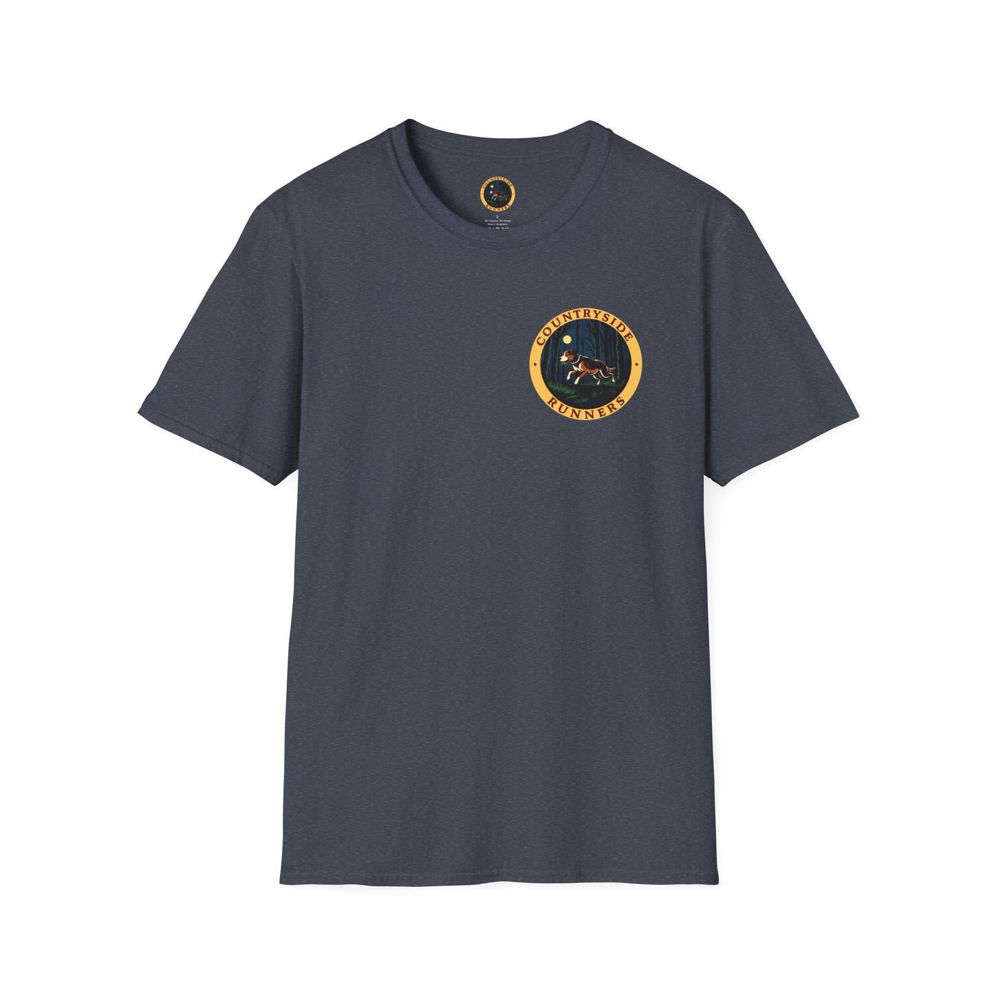 Bluetick Adventure Unisex Softstyle T-Shirt, Casual Tee, Dog Lover Gift, Outdoor T-Shirt, Nature Theme Apparel, Adventure Clothing