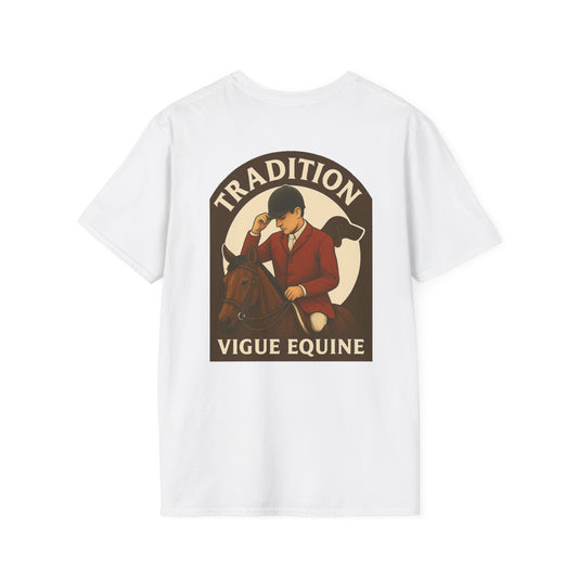 Vigue Equine Tips Hat Unisex T-Shirt - Equestrian Design