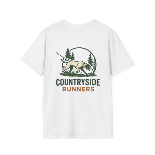 Tracking dog Runners T-Shirt, Perfect Gift for Hunters, Outdoor Enthusiasts, Casual Wear, Wildlife Lovers, Adventure Apparel