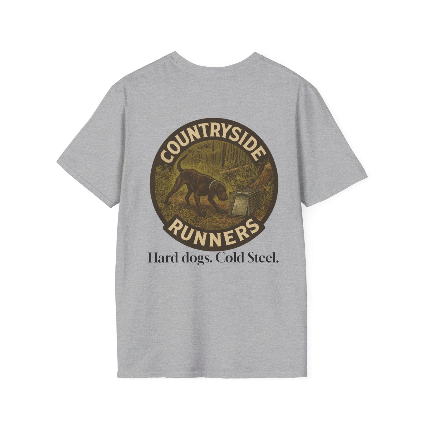 Coonhound Unisex T-Shirt - Live Trap Design
